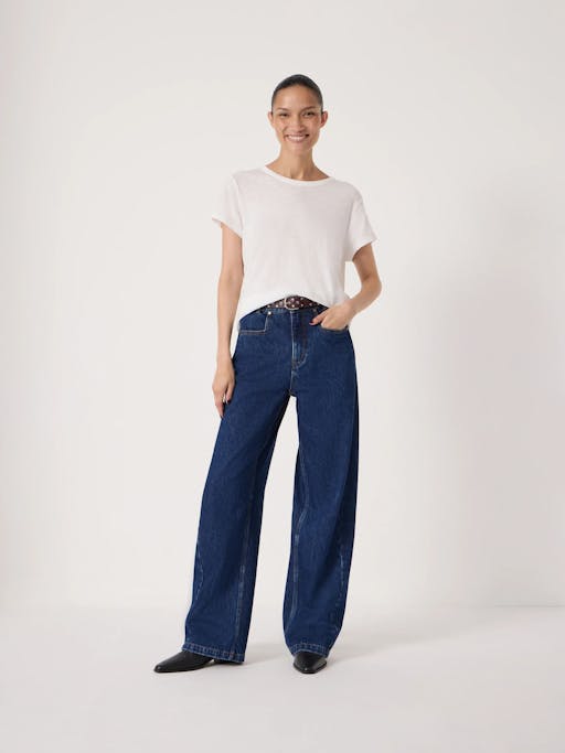 Saskia Straight Seamed Jeans