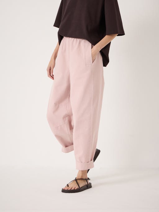 Jack Barrel Leg Pull On Trousers