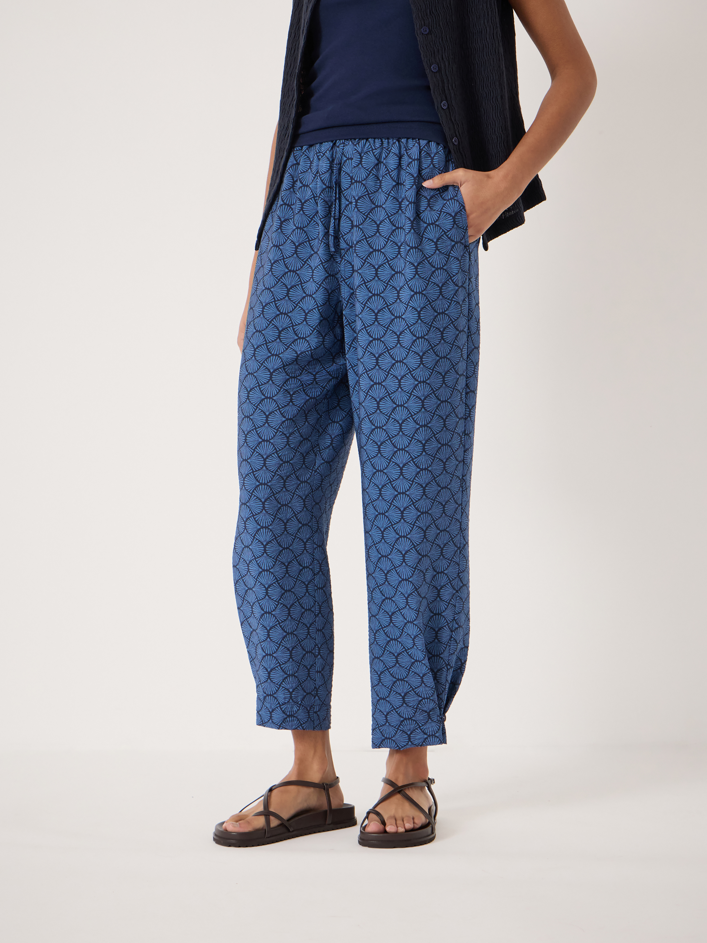 Air Flow Ankle Grazer Trousers