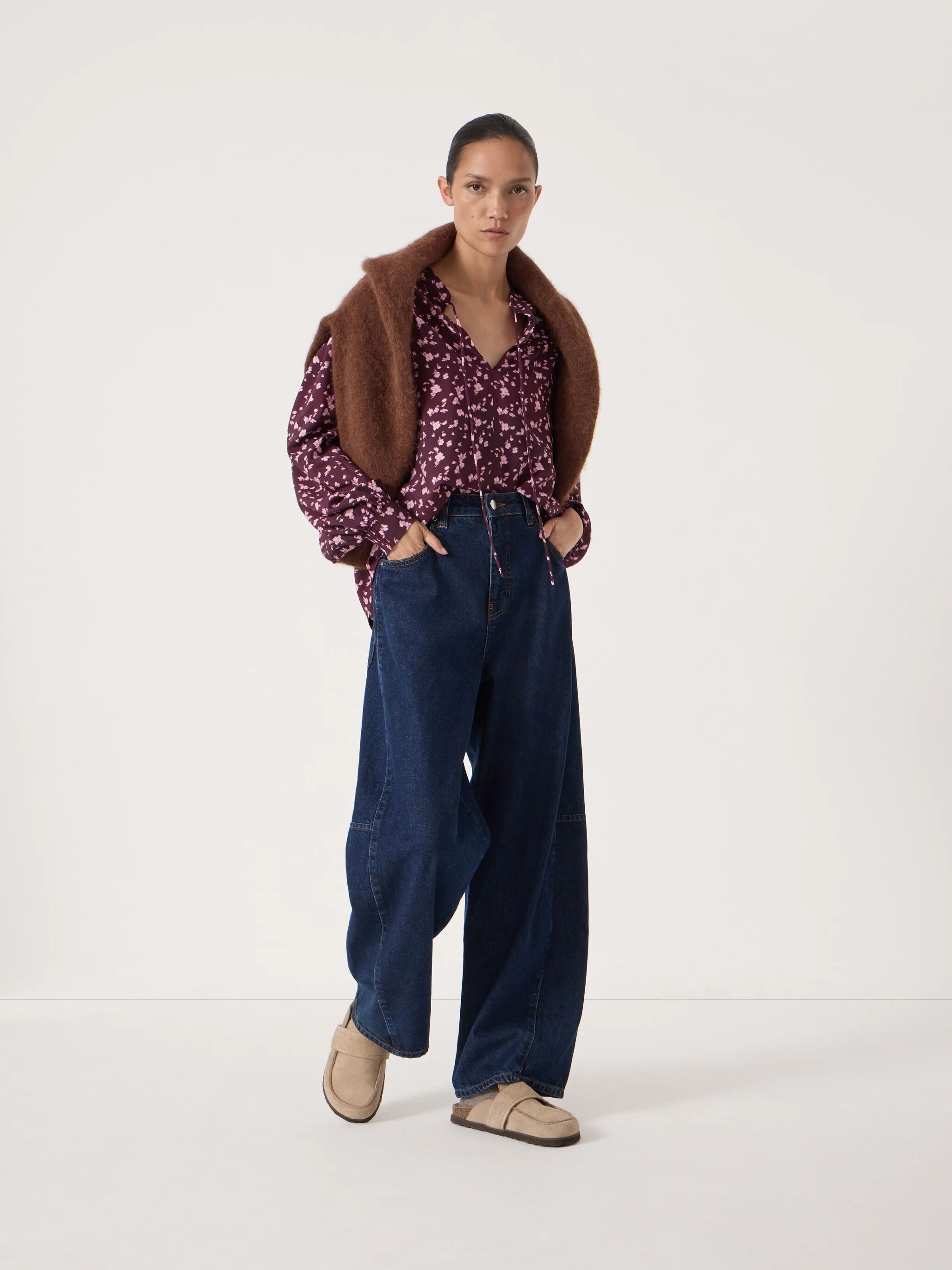 Harlow Tie Front Detail Blouse