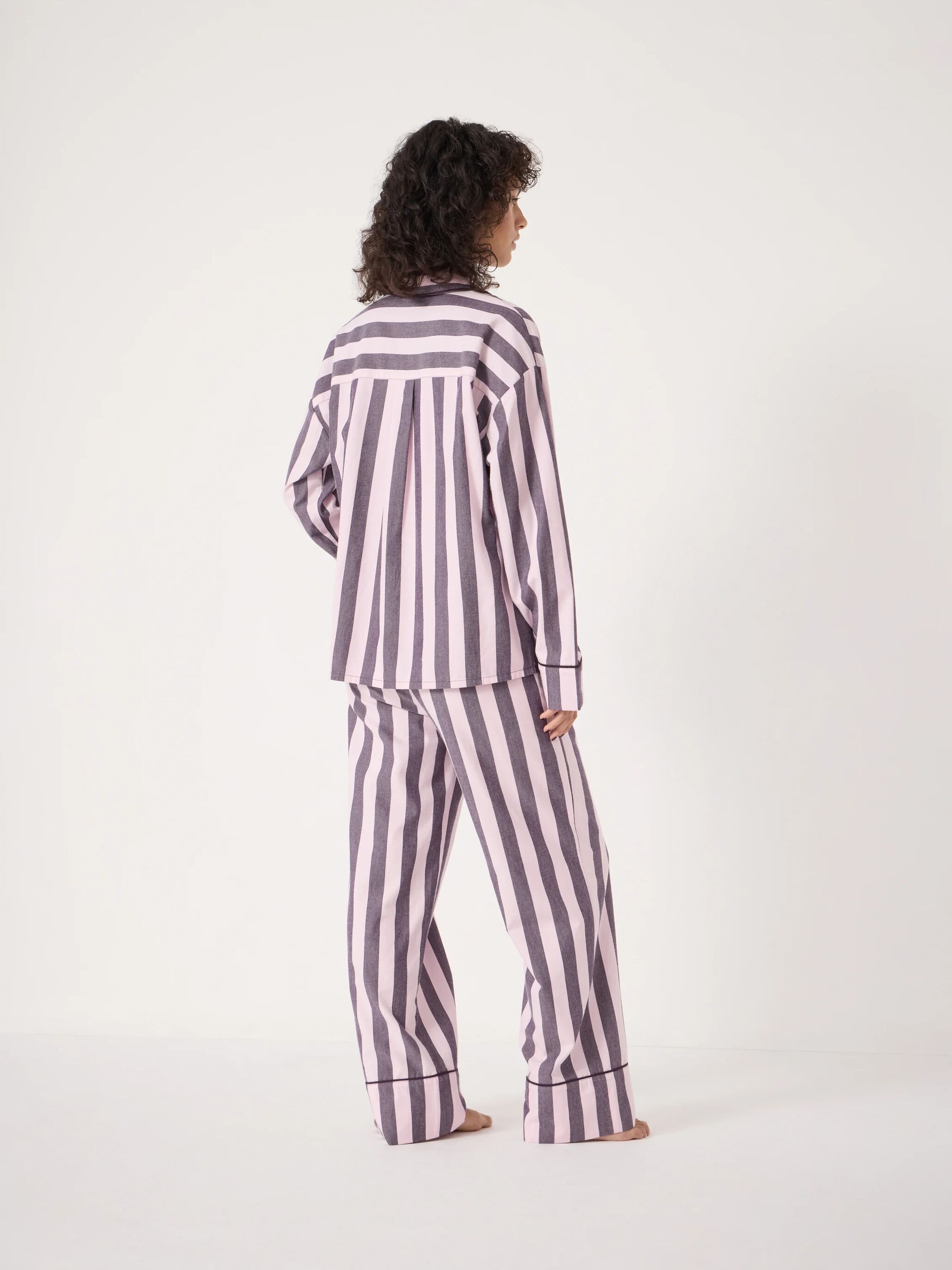 Brushed Cotton Striped Pyjamas