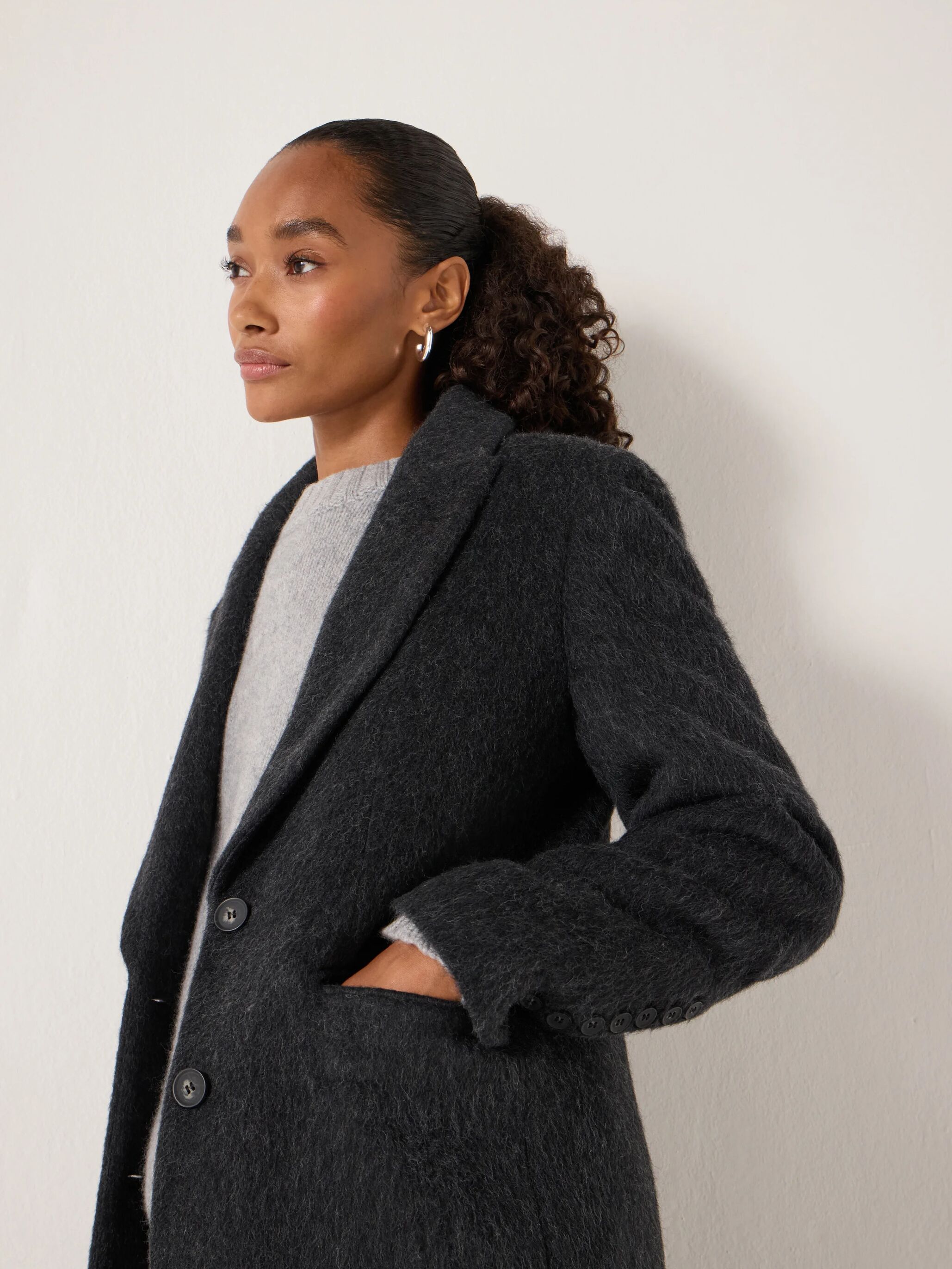 Meridah Italian Wool Coat