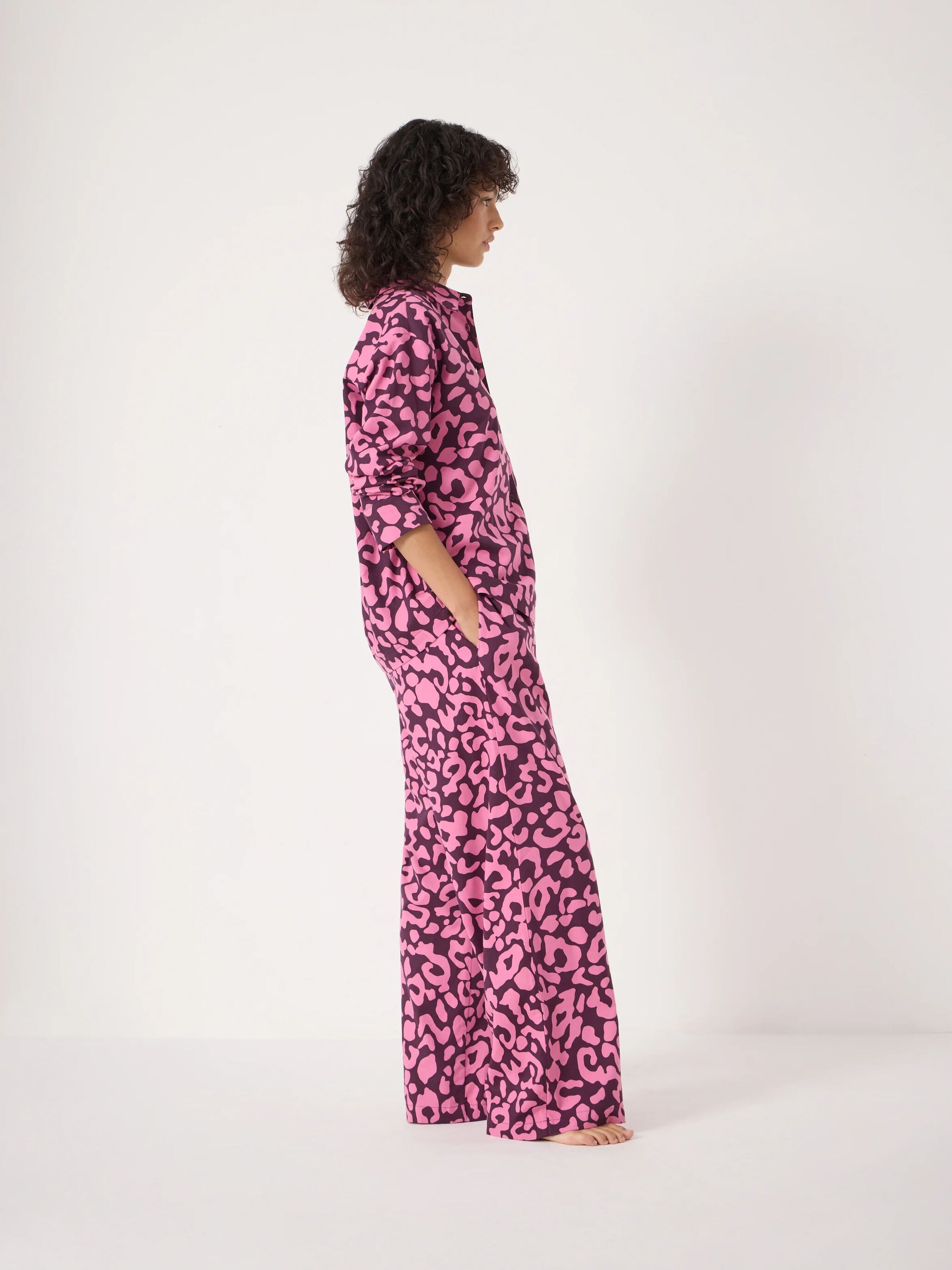 Brushed Cotton Animal Print Pyjamas