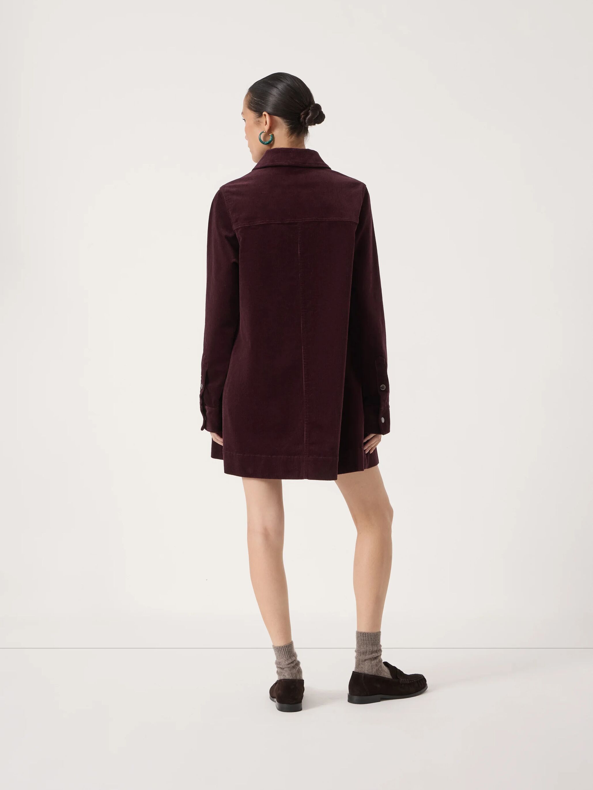 Cotton Cord Mini Dress