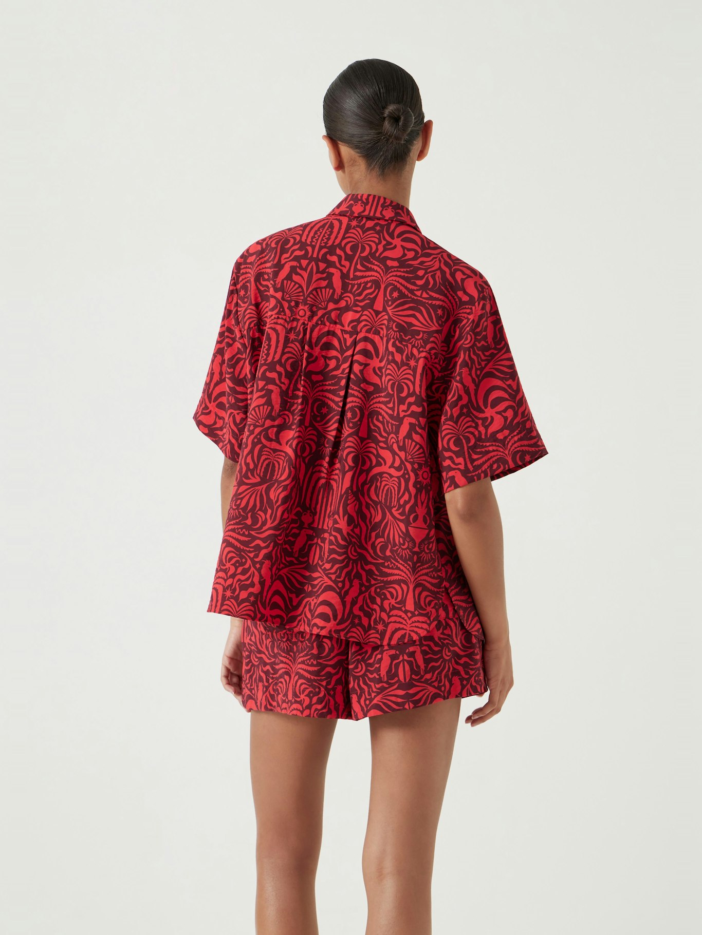 013251-4793-03 Air Flow Short Sleeve Collared Shirt