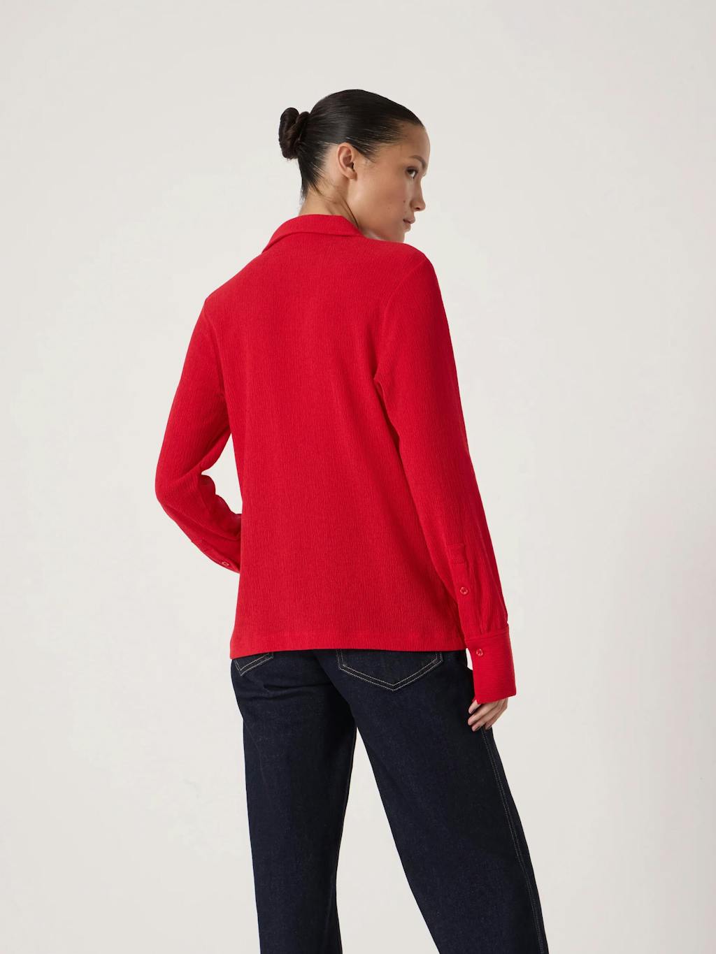 013966-0456-02 Textured Slim Shirt