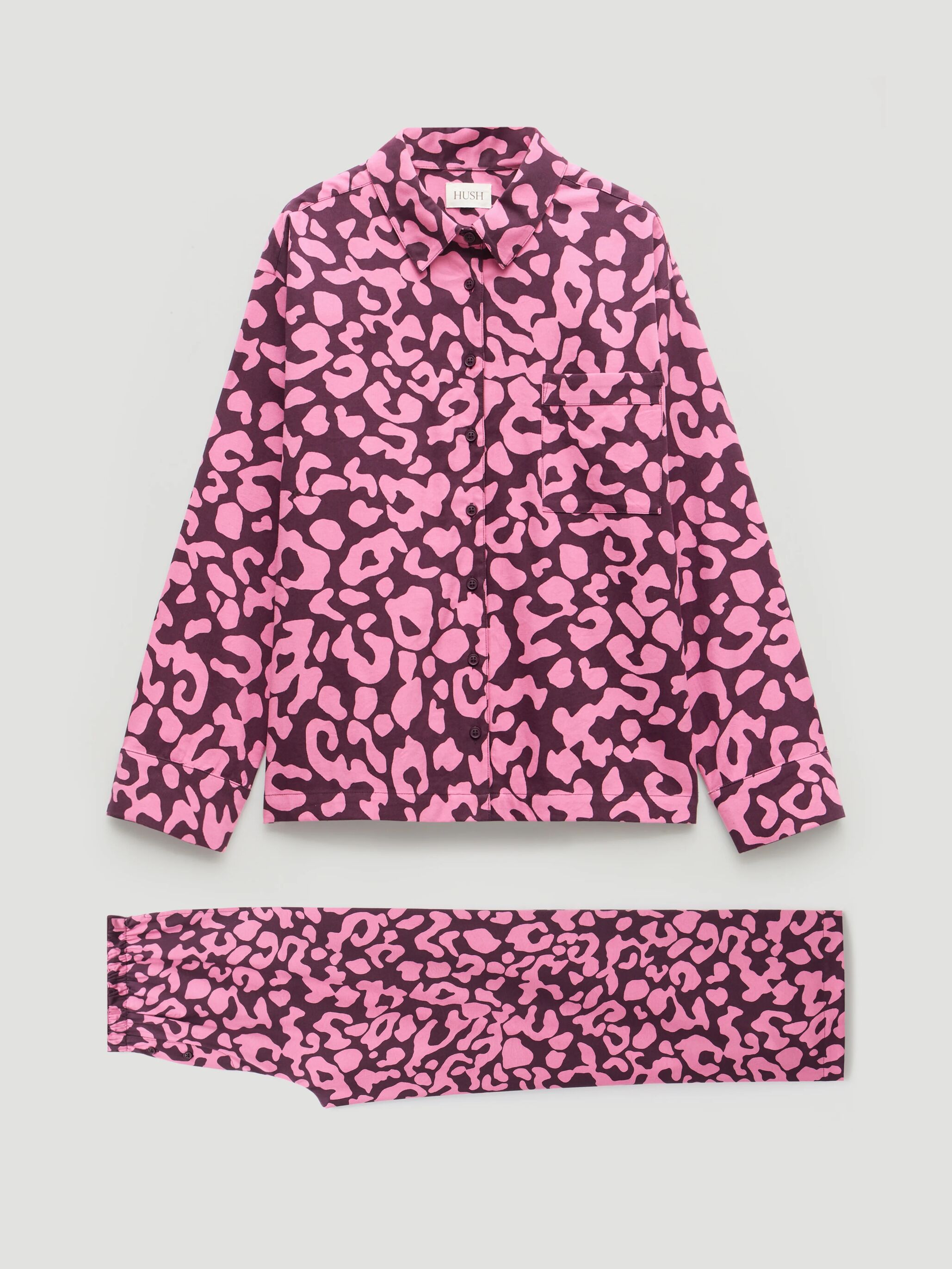 Brushed Cotton Animal Print Pyjamas