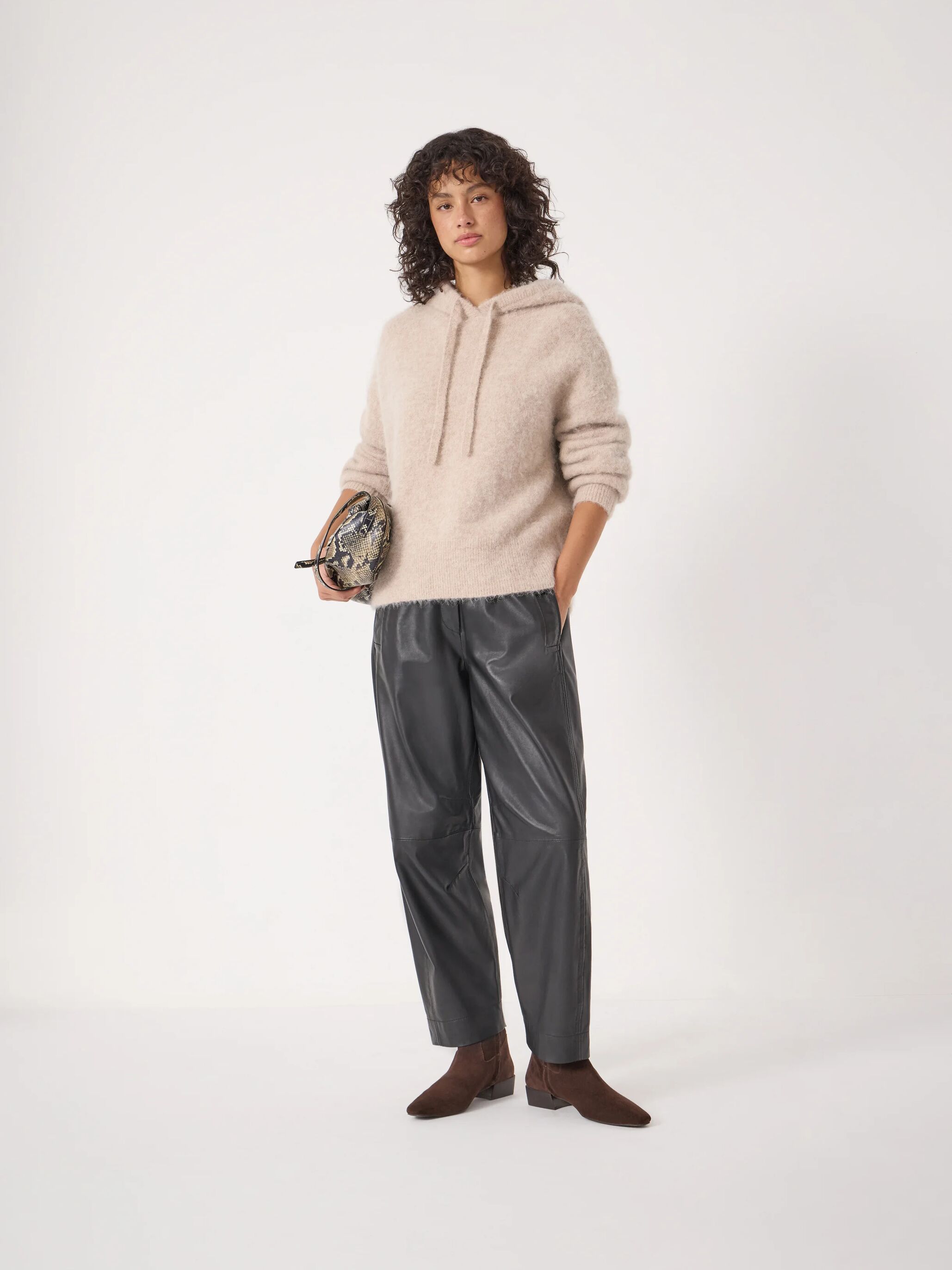 Hazel Alpaca Wool Hoodie