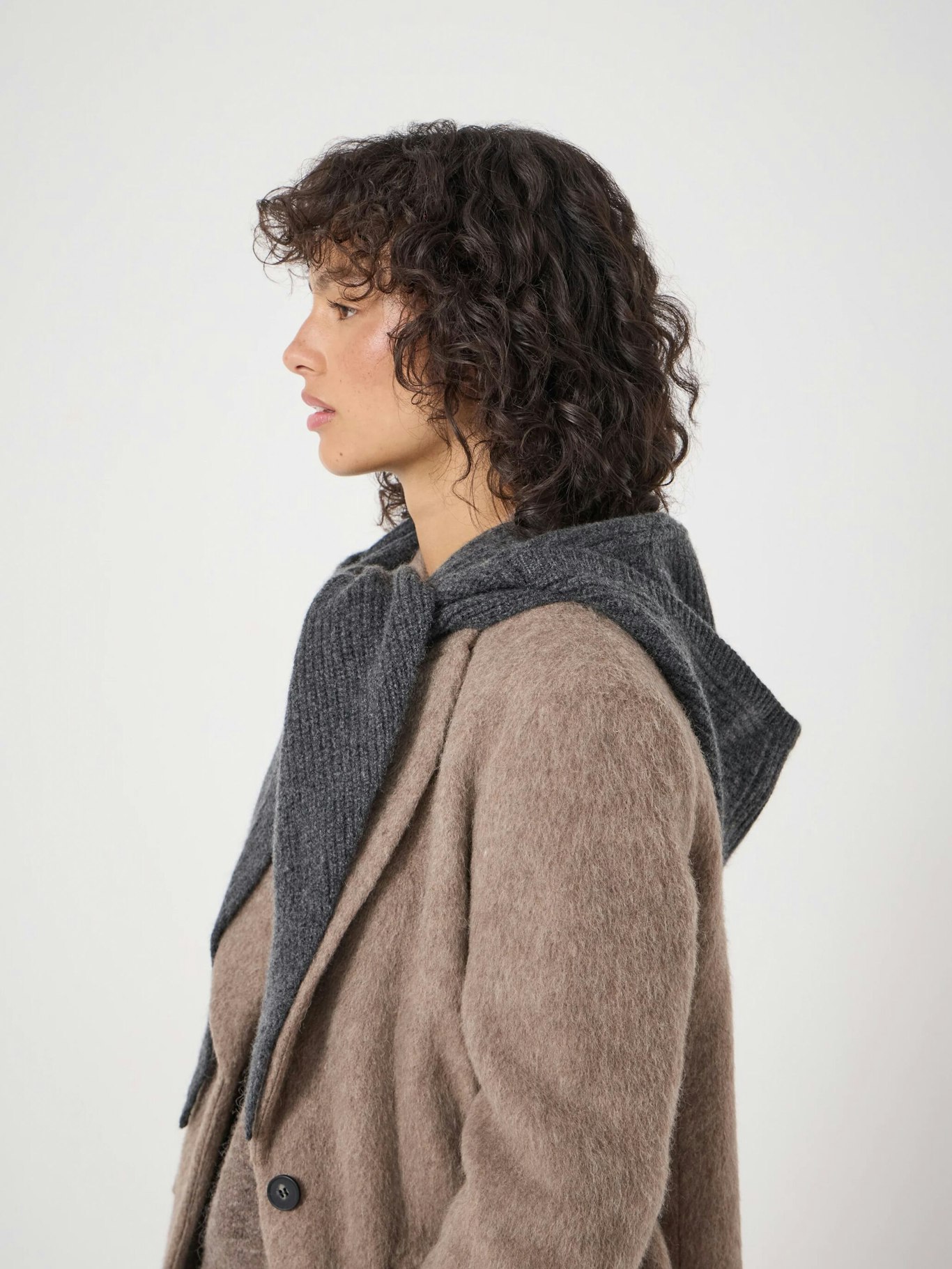 014151-2806-02 Cashmere Hooded Scarf