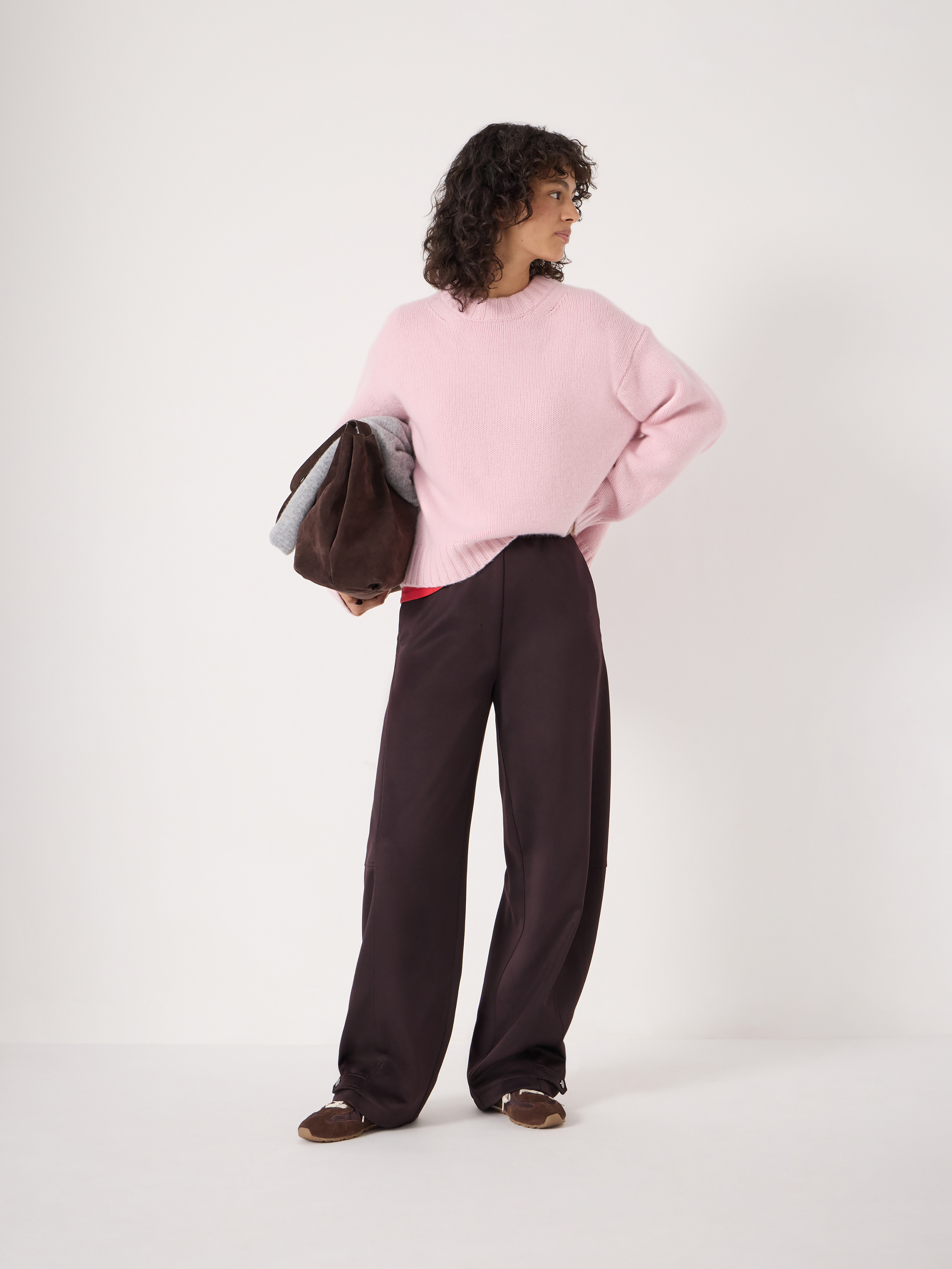 Cora Relaxed Chunky Cashmere Crew Jumper