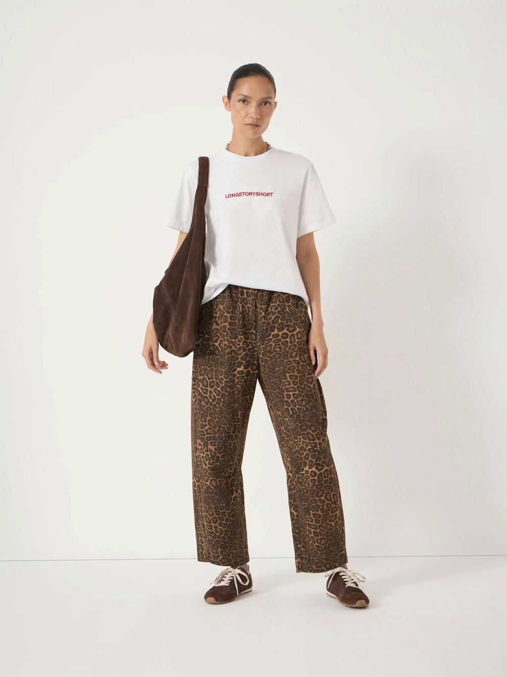 014655-0004-02 Long Story Short Slogan T-Shirt