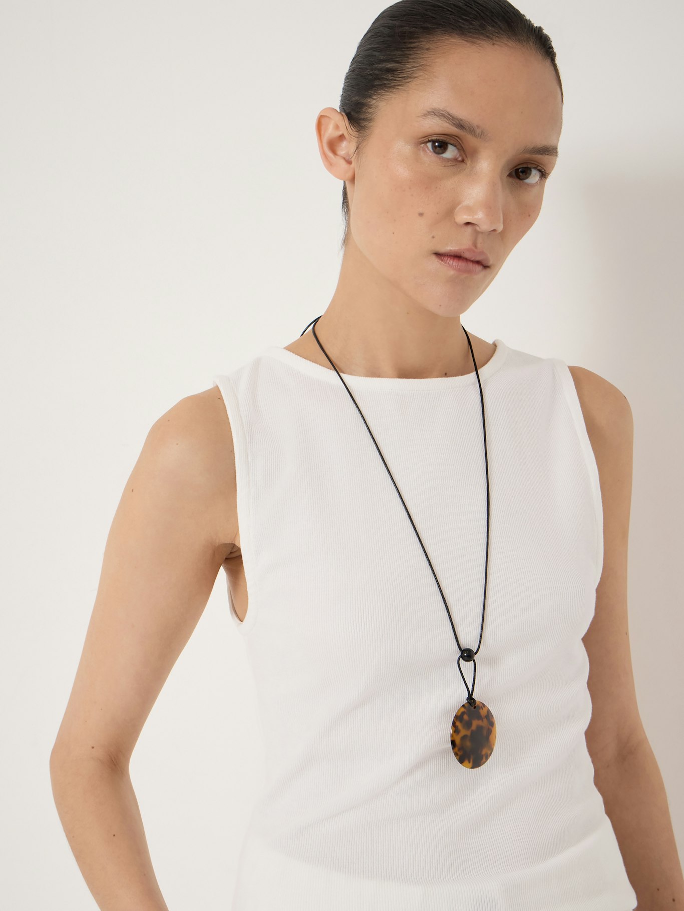 014916-0001-04 Micah Slash Neck Cotton Ribbed Vest