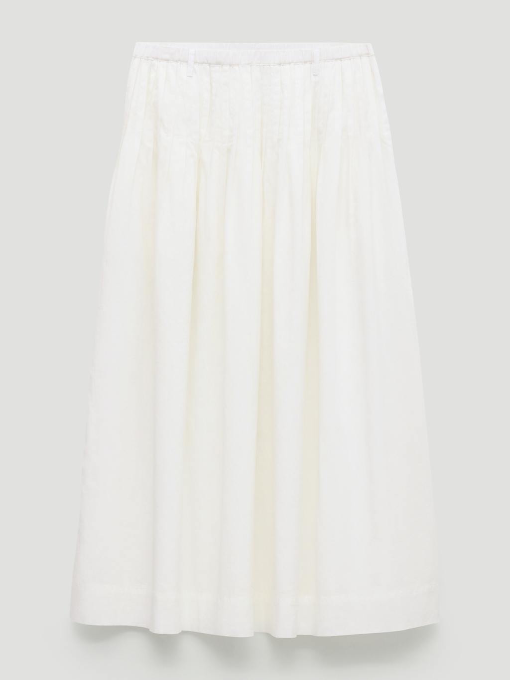 014443-0001-07 Maddie Pleated Cotton Voile Midi Skirt