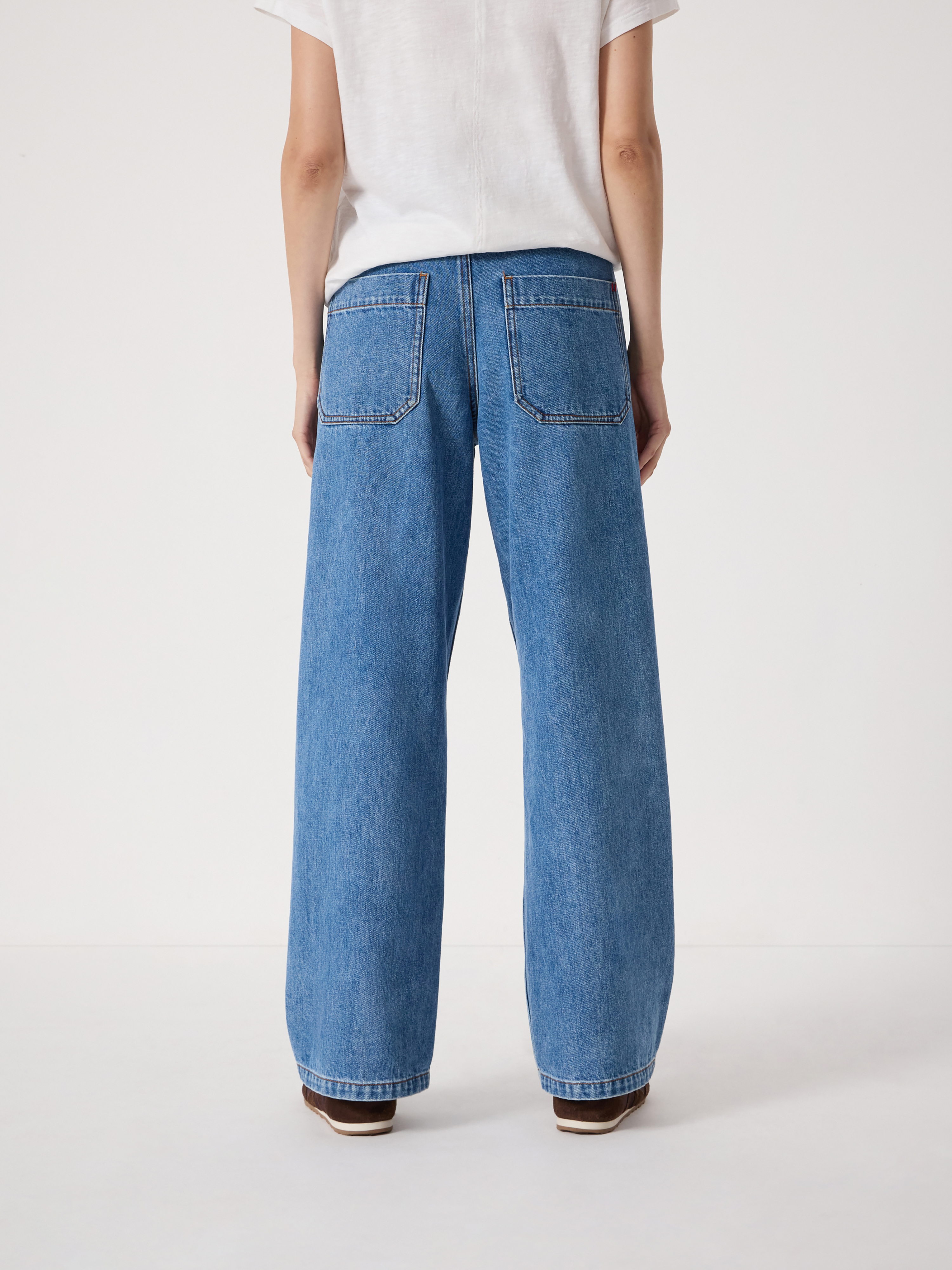 Saskia Straight Seamed Jeans