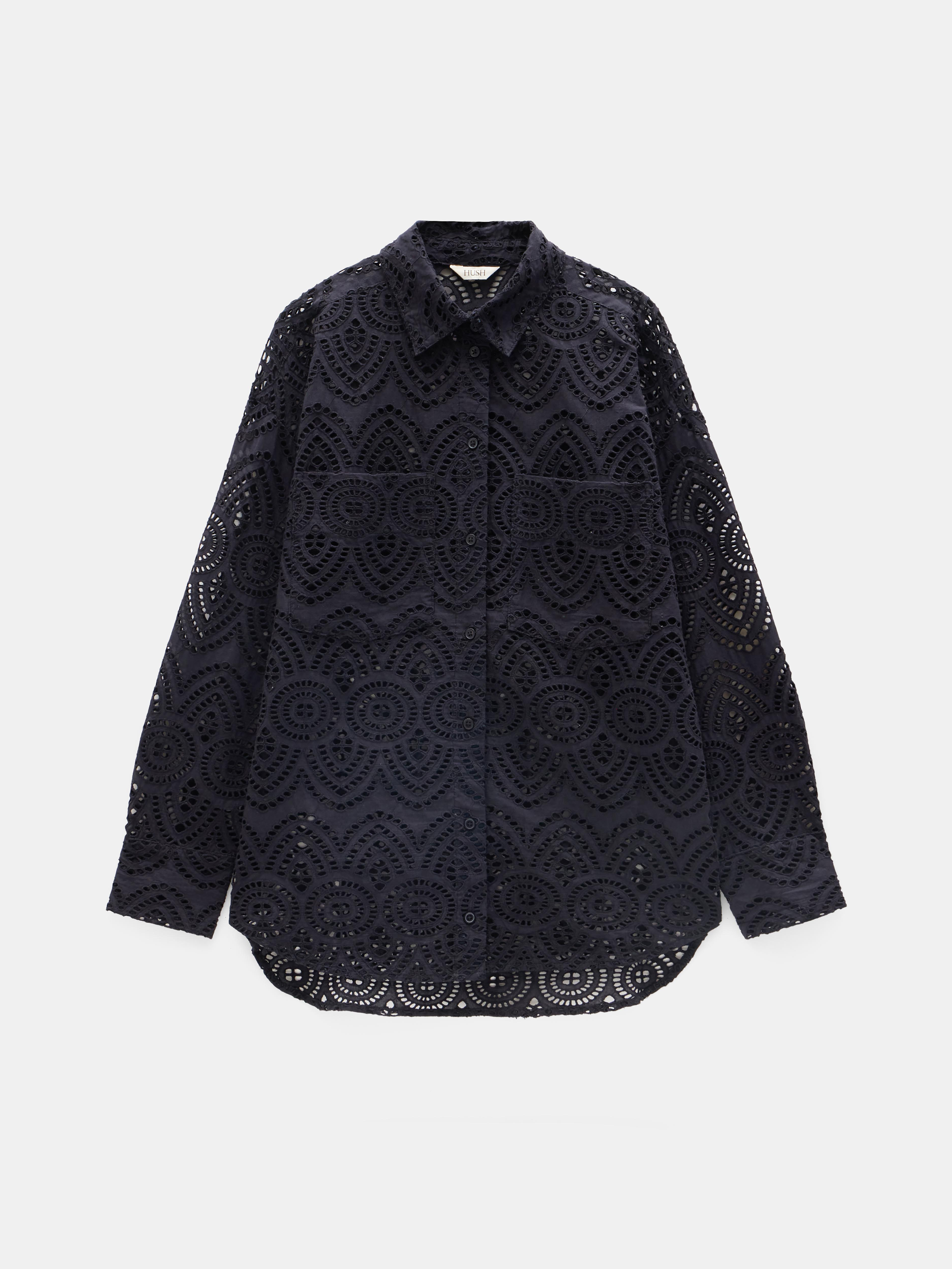 Cotton Broderie Shirt