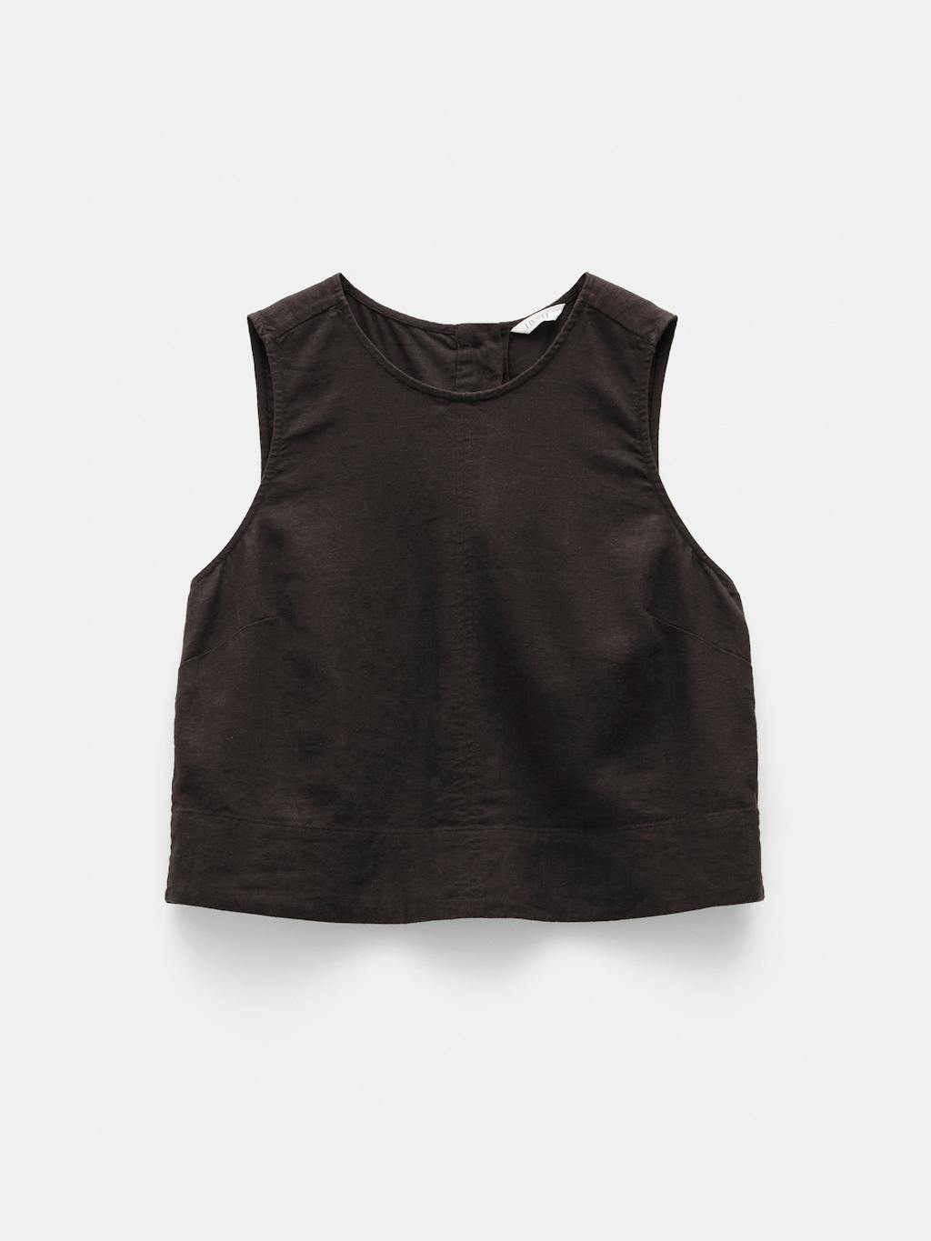 013339-0450-07 Vera Linen Blend Shell Top