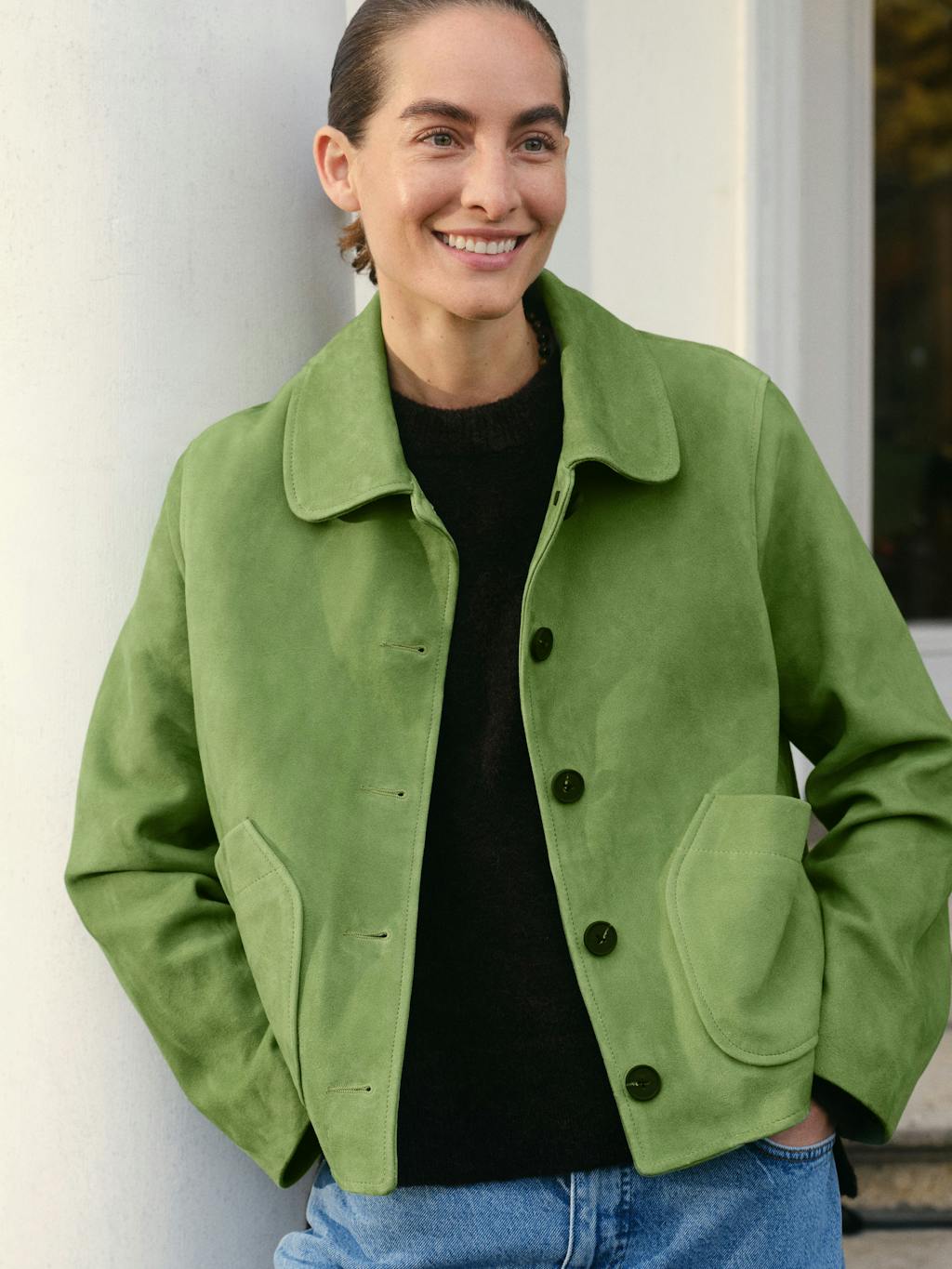 014923-2159-10 Shaw Suede Jacket