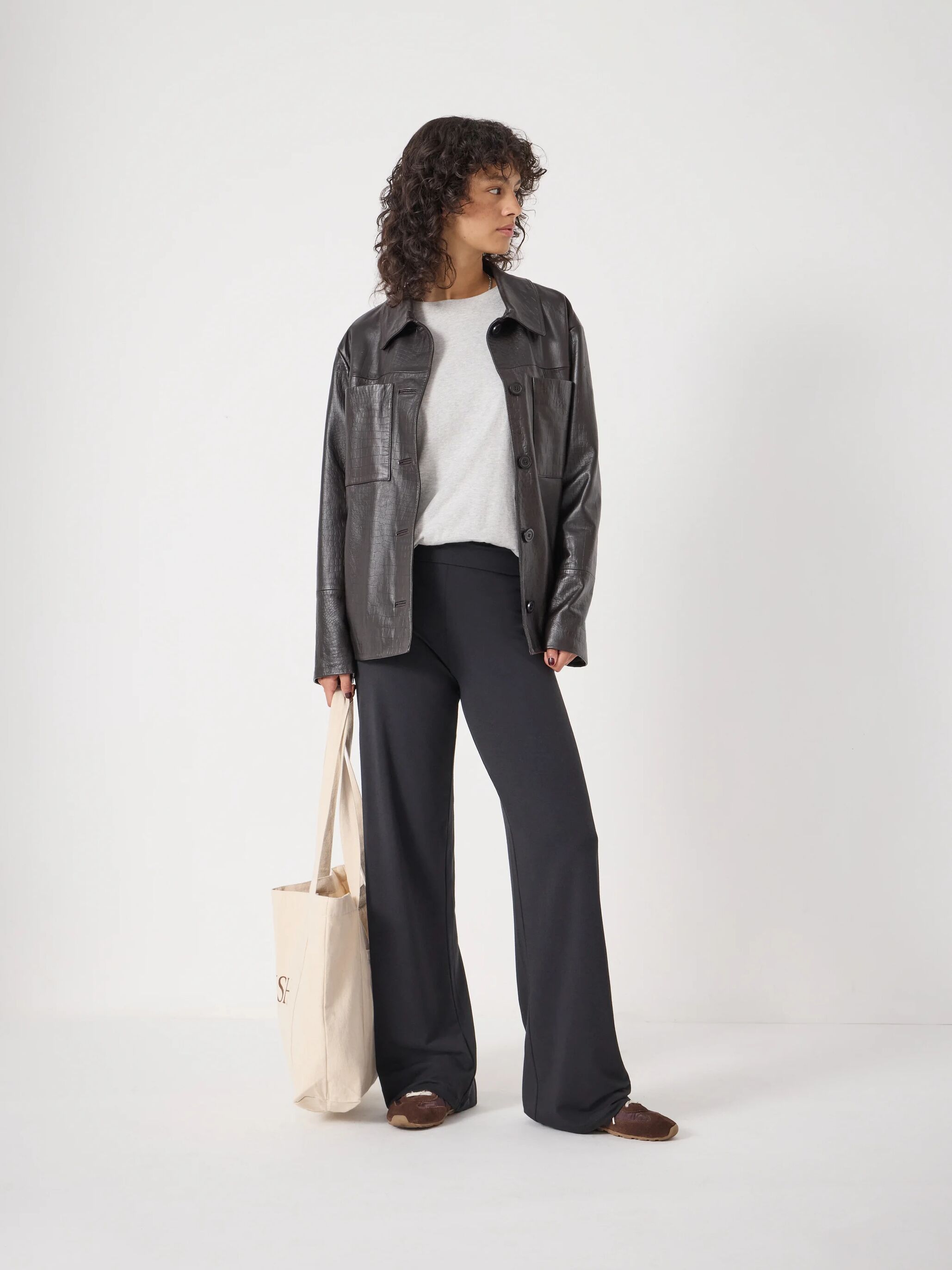 Amie Fold Over Waist Joggers