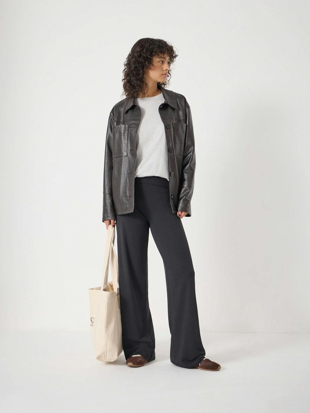 014246-0456-01 Amie Fold Over Waist Joggers