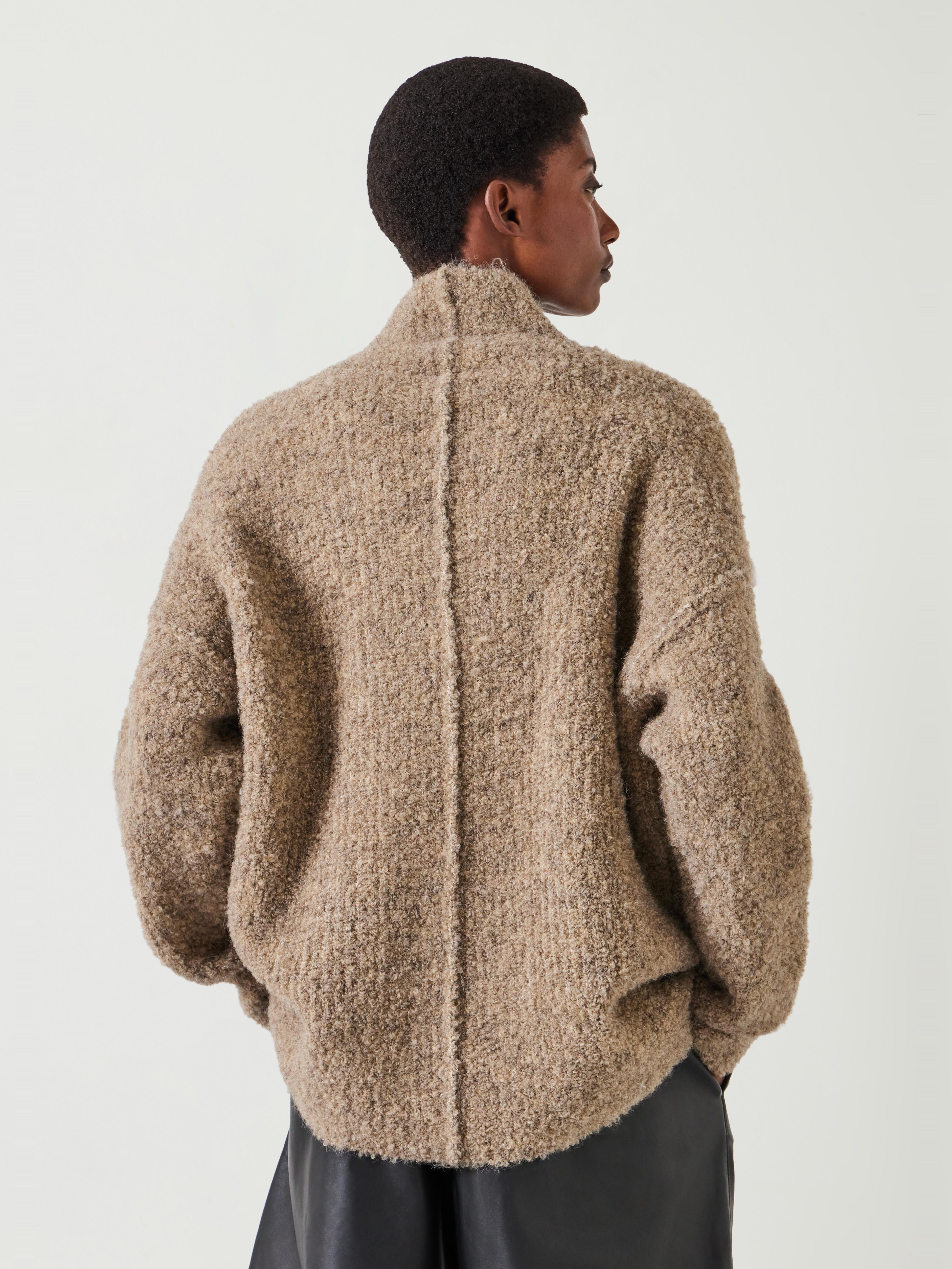 Bailey Boucle Funnel Jumper