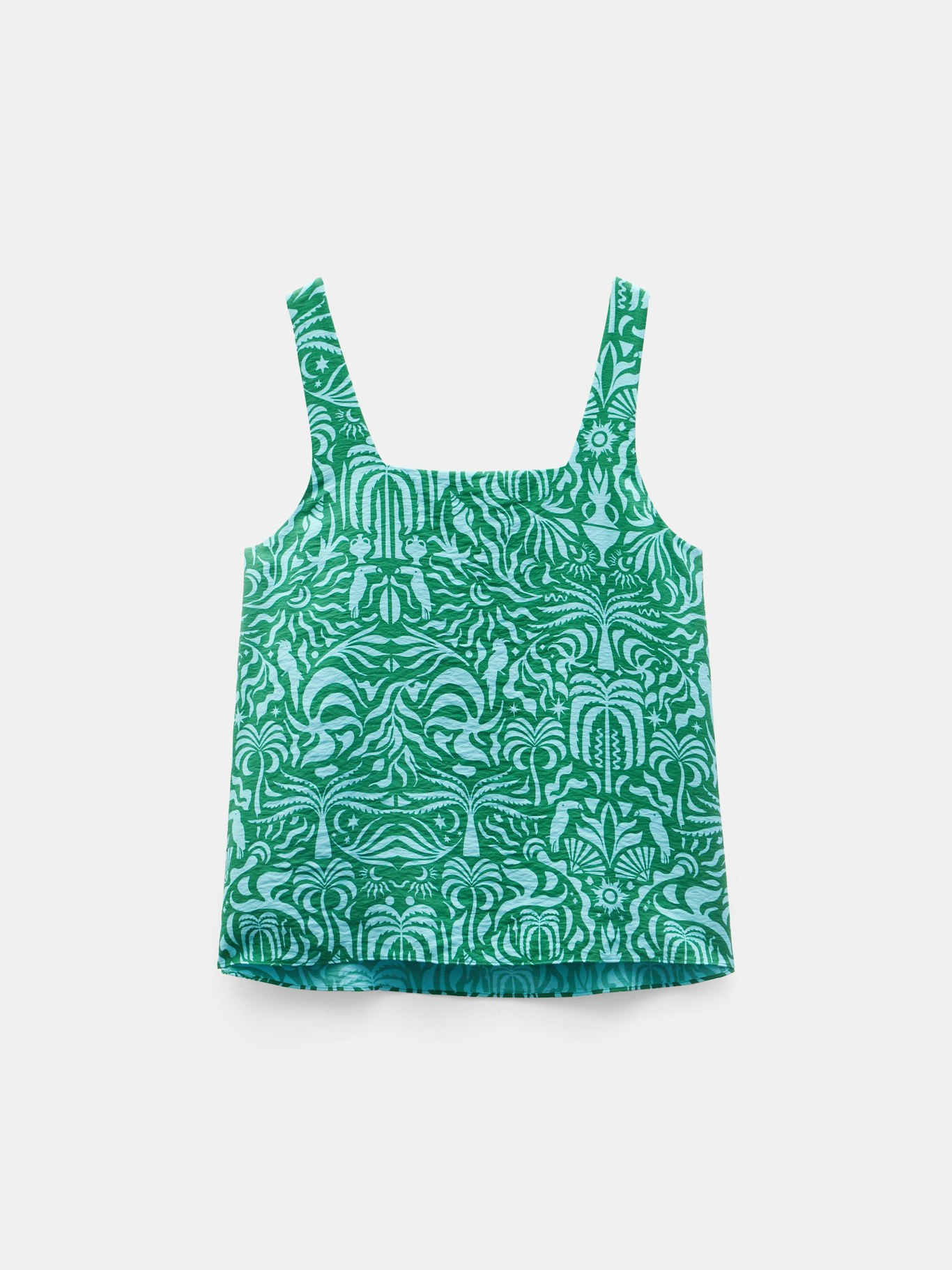 013141-4767-07 Air Flow Square Neckline Tank Top