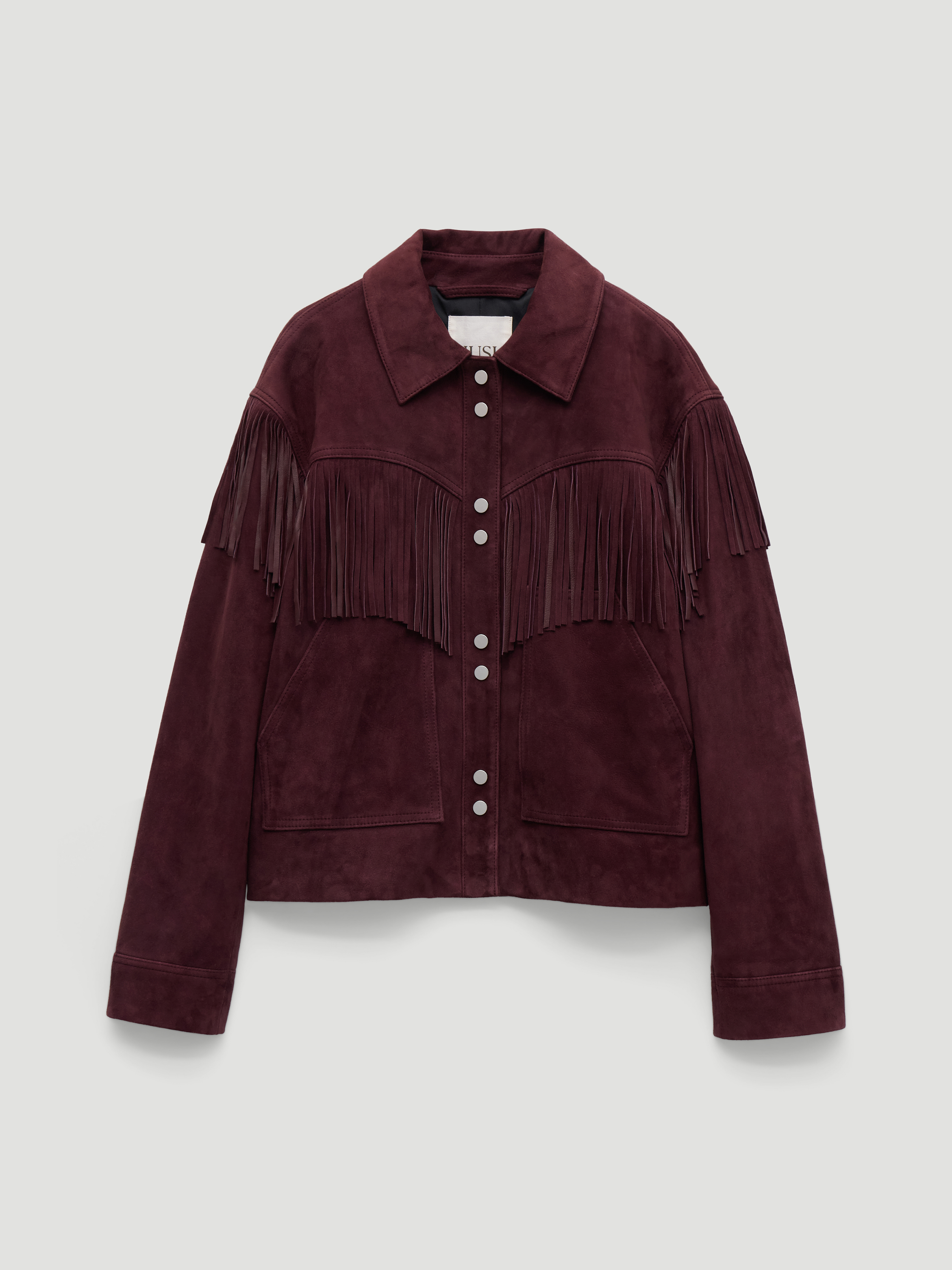 Oona Fringe Suede Jacket