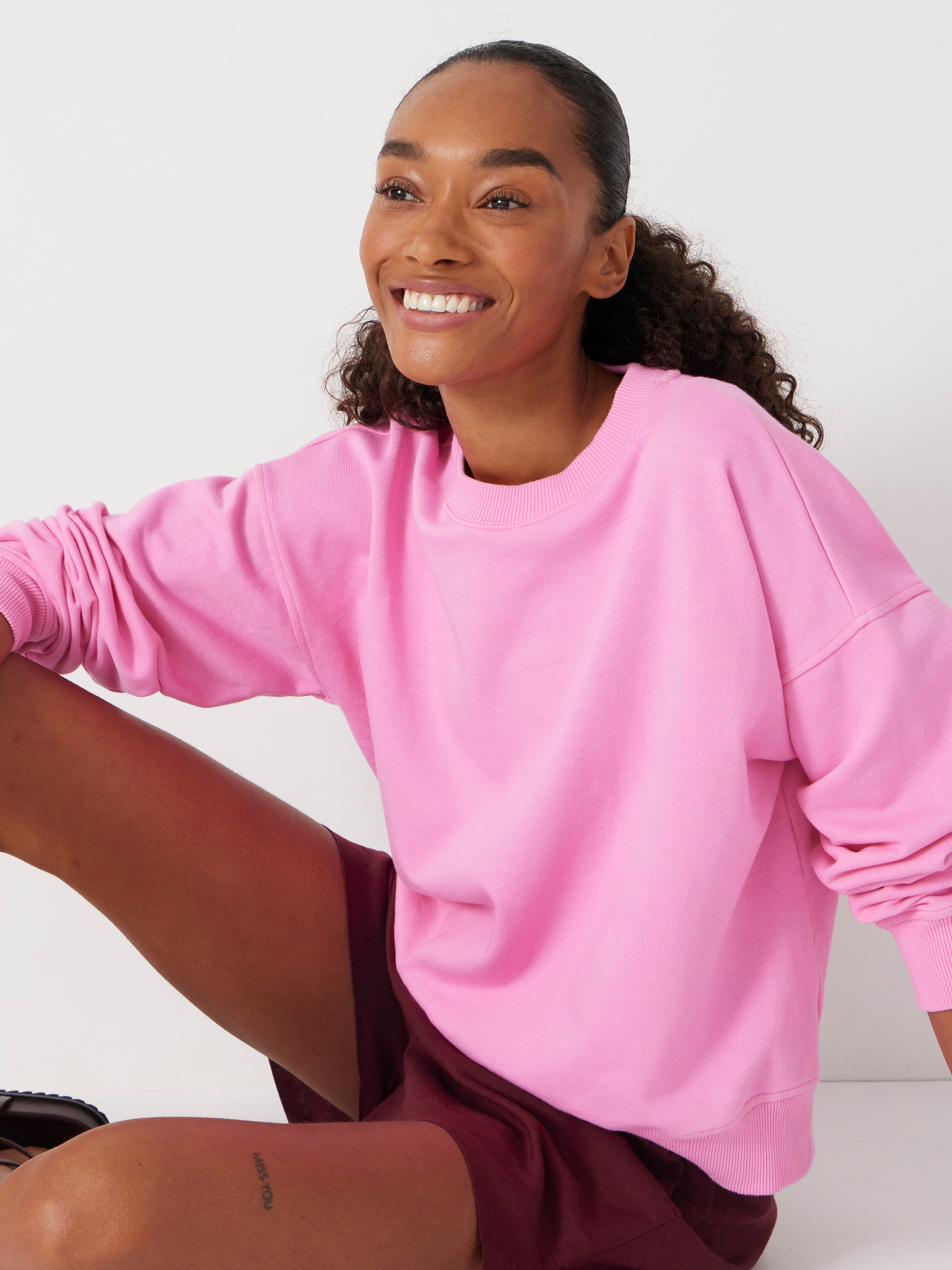 Wren Relaxed Cotton Sweatshirt