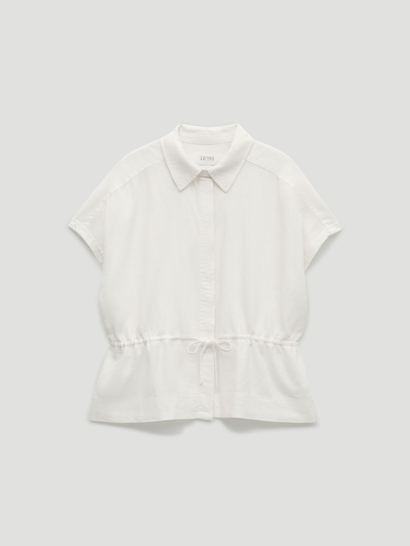 014771-0001-07 Mirai Linen Blend Short Sleeve Shirt