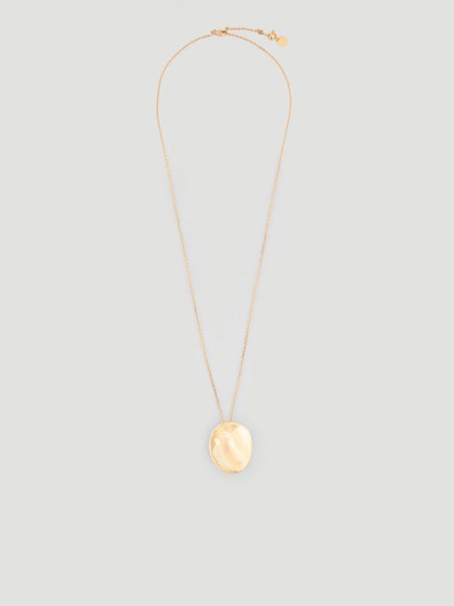 Jett Oversized Organic Shaped Necklace