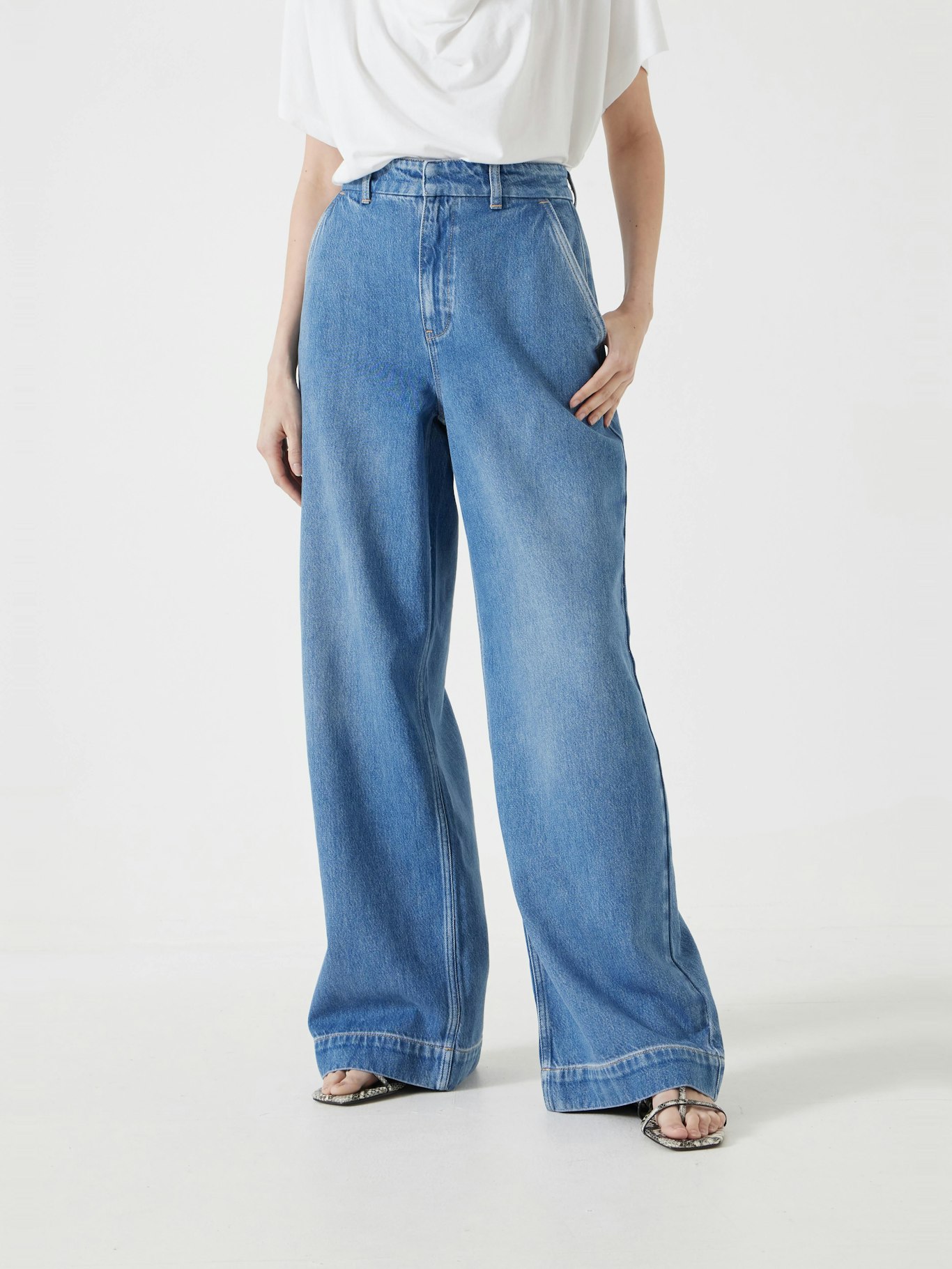 013949-3146-02 Drew Wide Leg Jeans