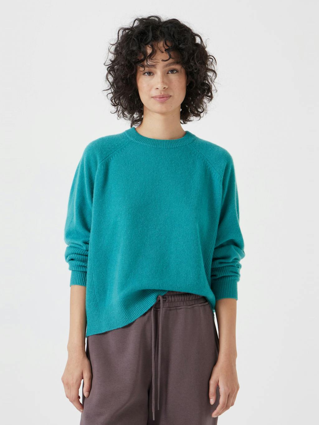 011573-1896-01 Jasmine Cashmere Rib Detail Jumper