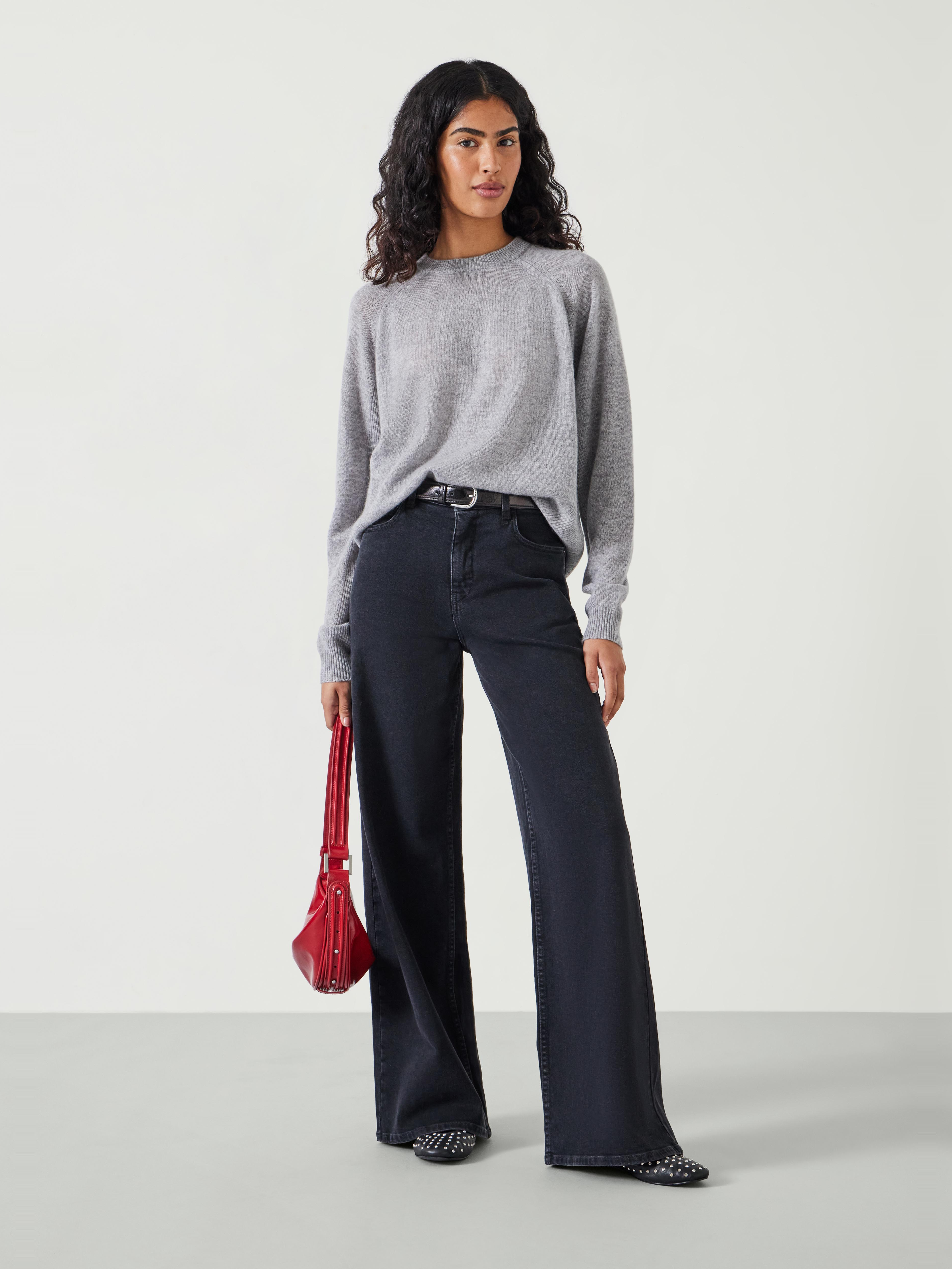 Jasmine Cashmere Rib Detail Jumper