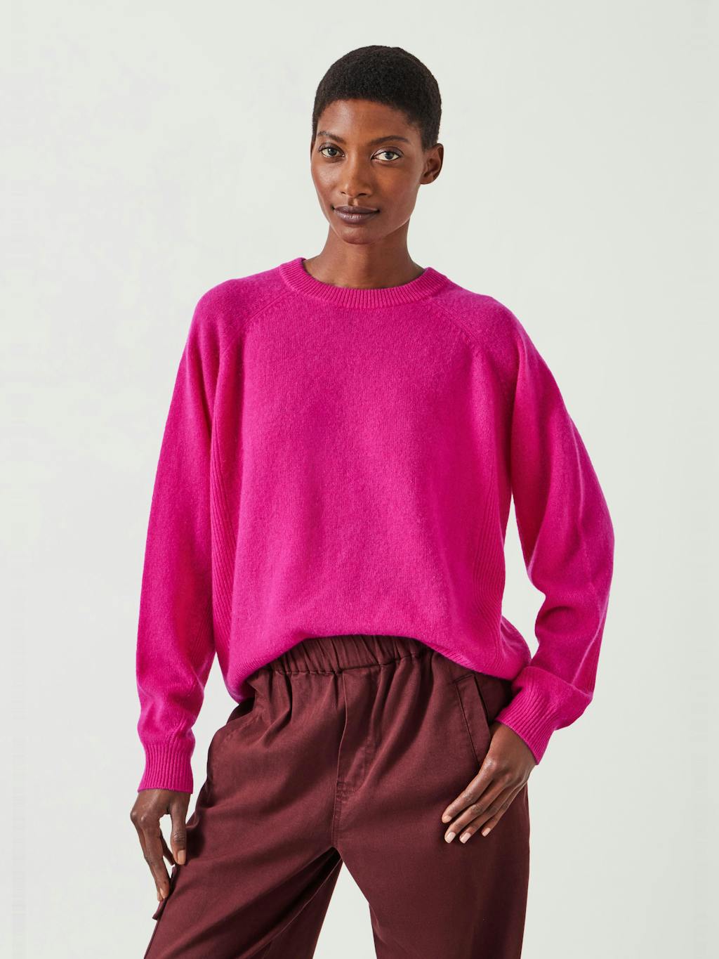 011573-4077-01 Jasmine Cashmere Rib Detail Jumper