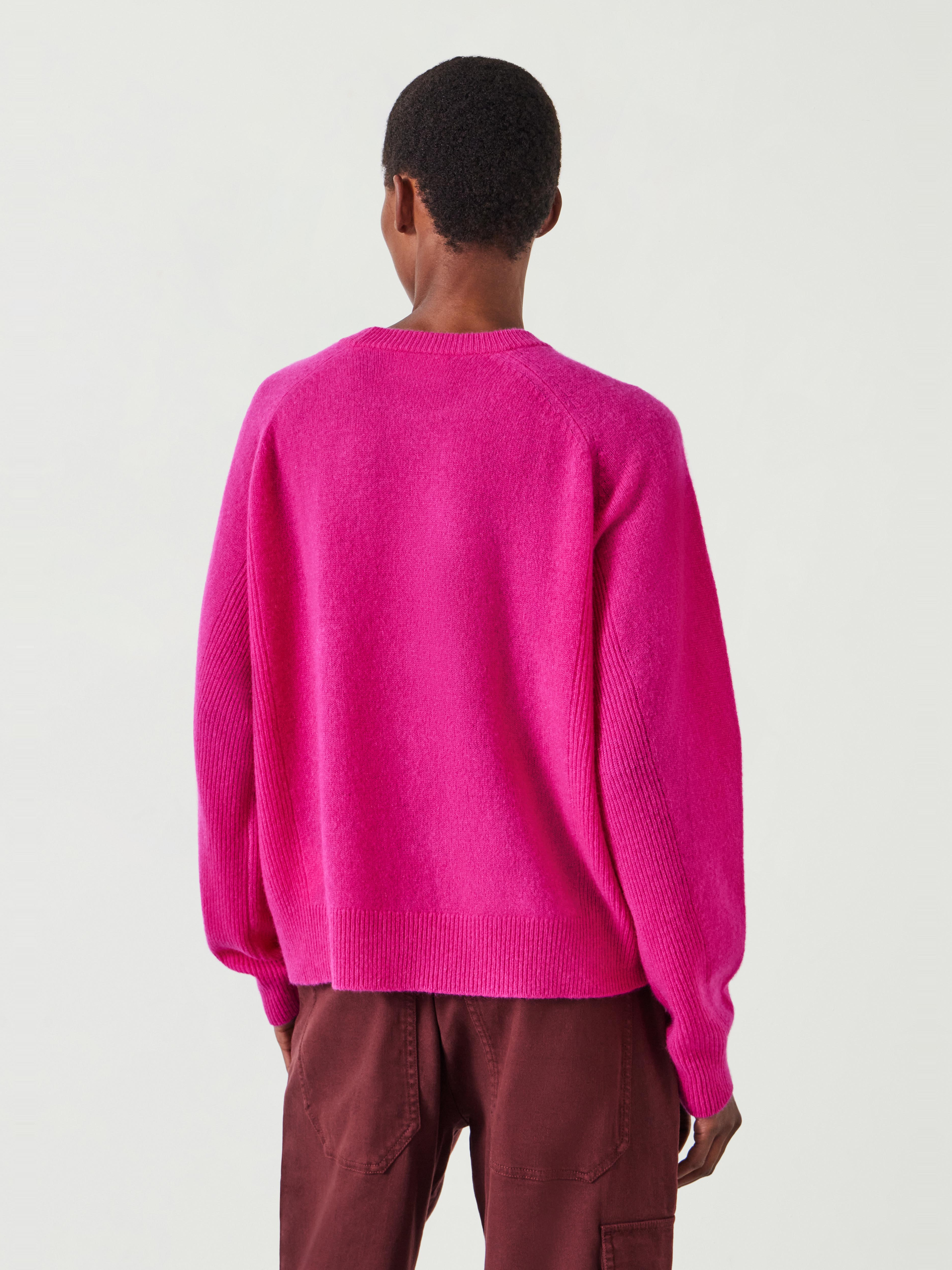 Jasmine Cashmere Rib Detail Jumper