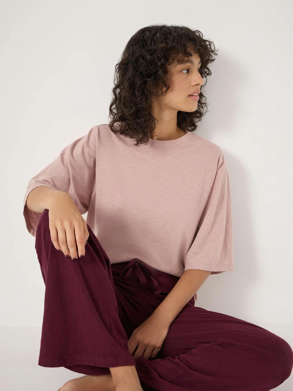 014190-1319-04 Midy Cotton Slub Cord Pyjamas