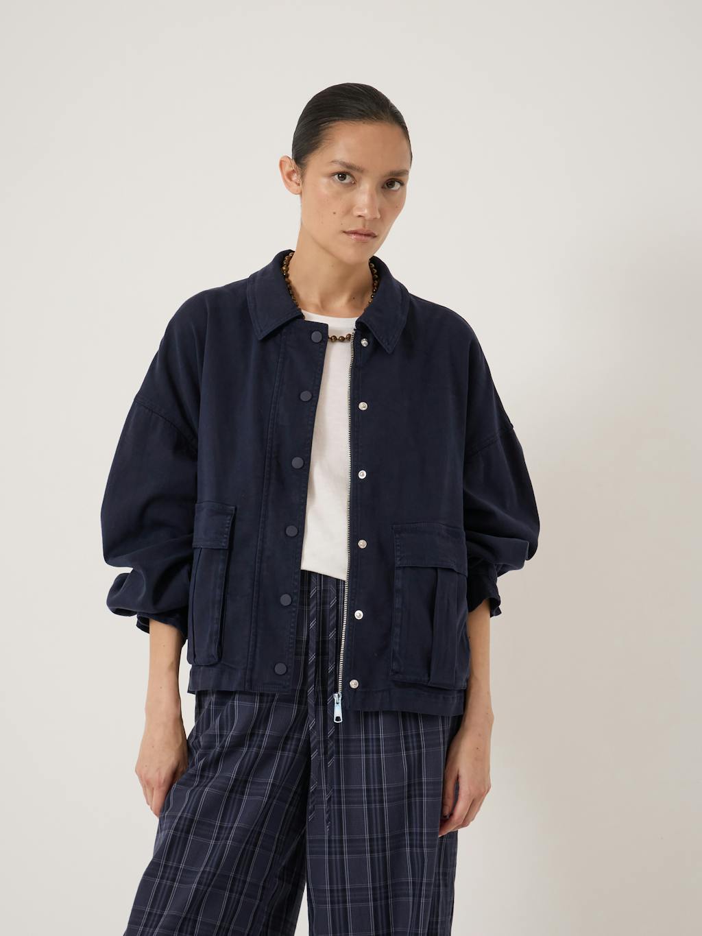 014897-1659-01 Melinda Utility Collar Jacket