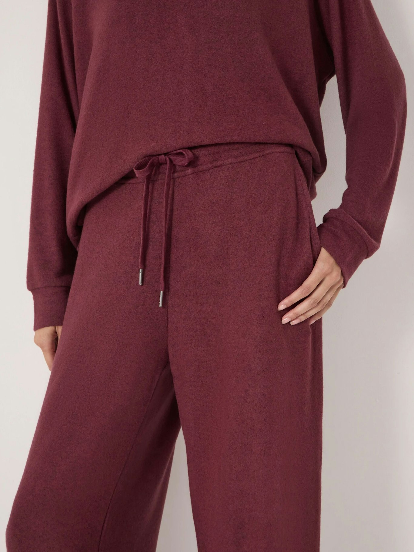 013877-1410-04 Elle Supersoft Wide Leg Joggers