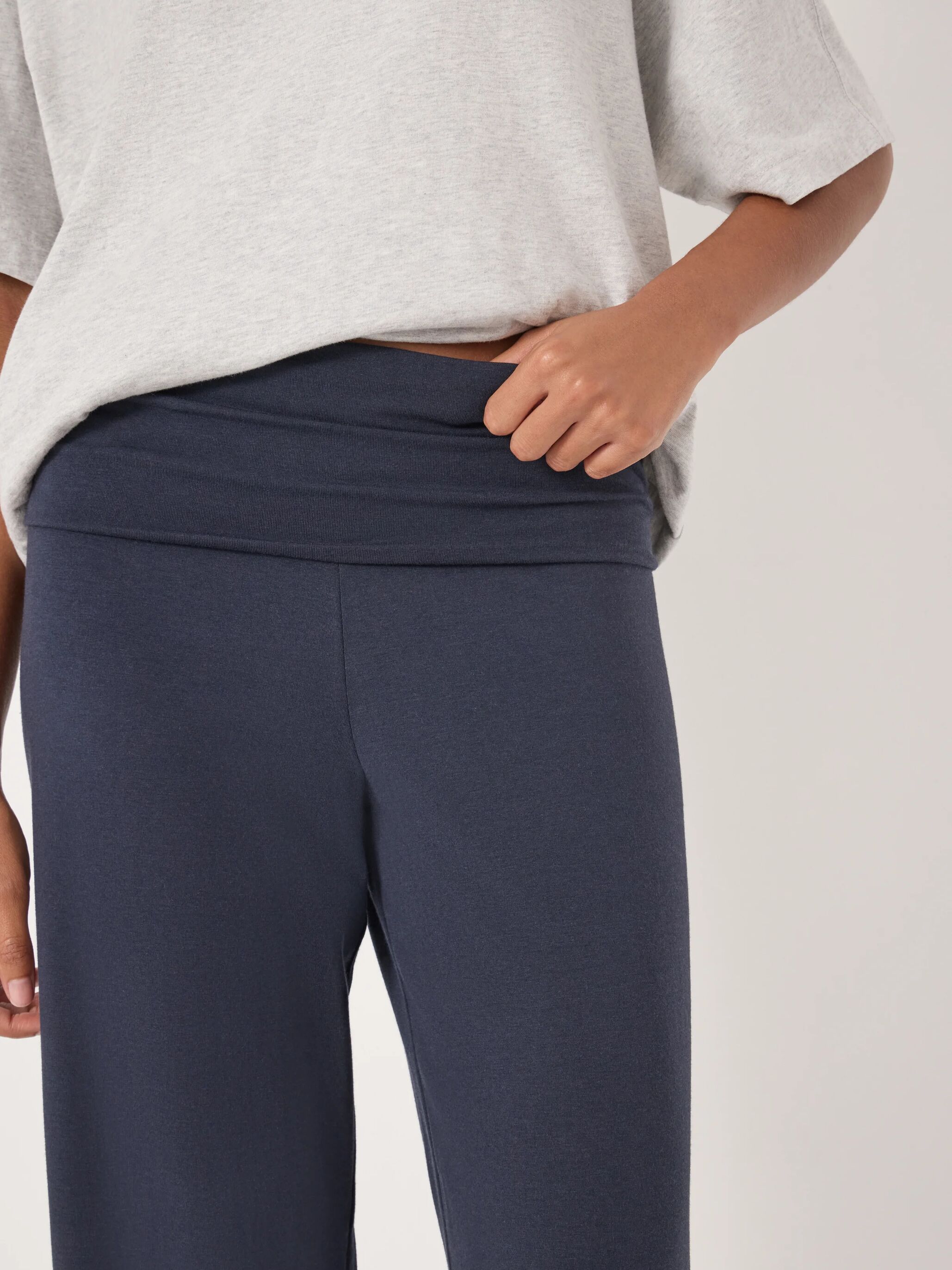 Amie Fold Over Waist Joggers