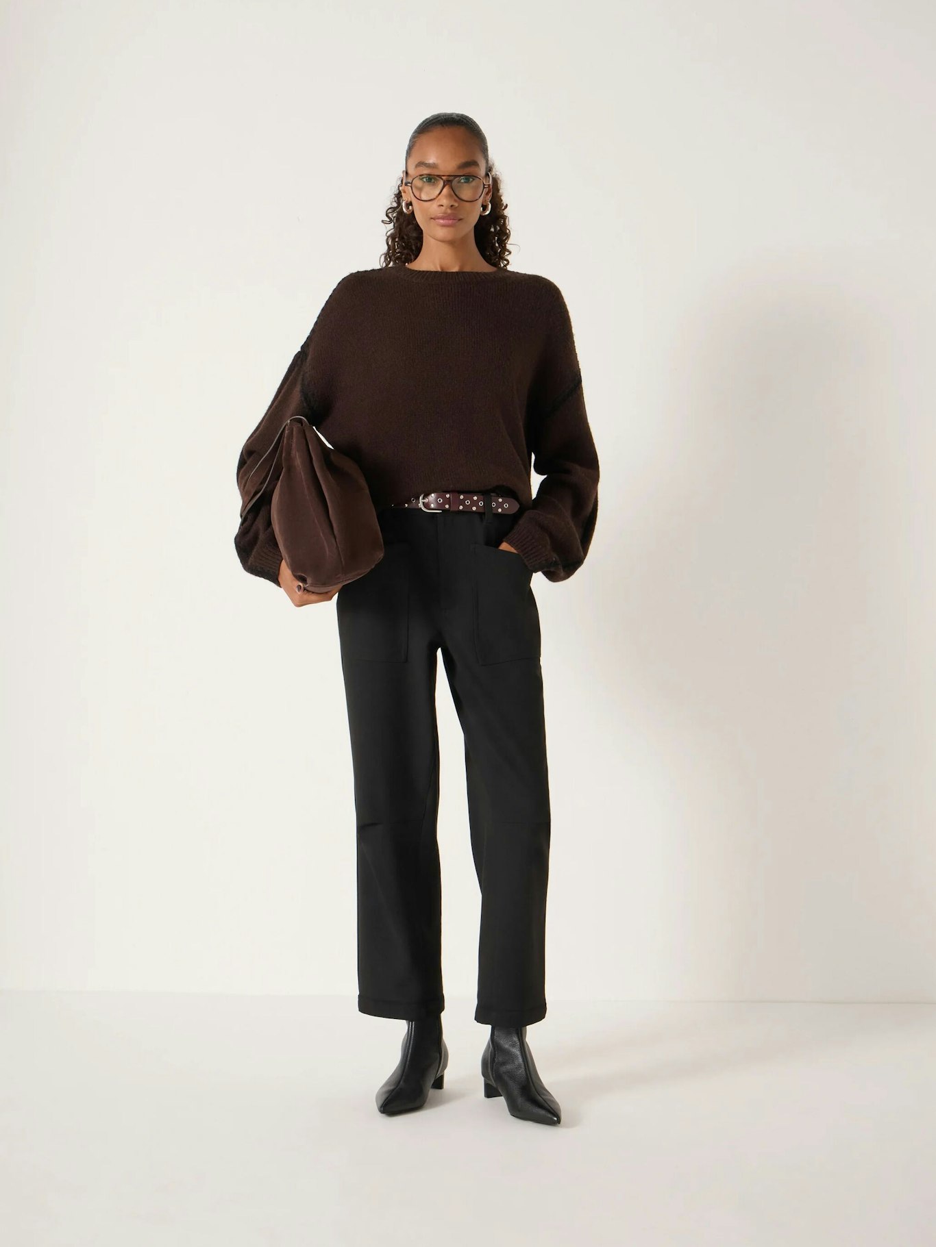 014202-0450-01 Whitney Whipstitch Knitted Jumper