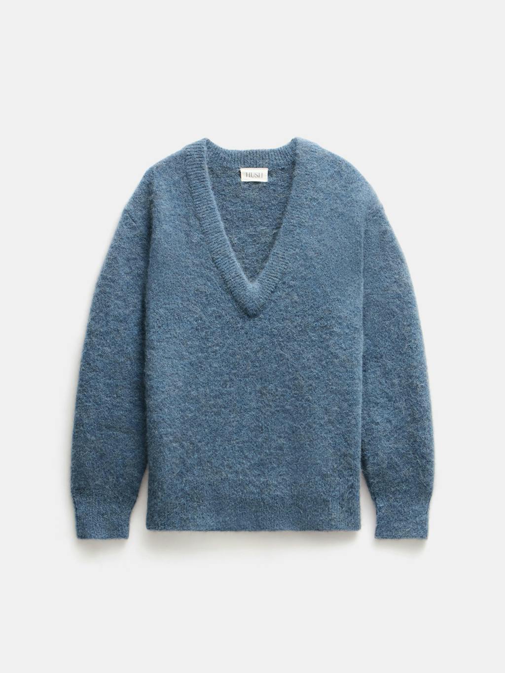 012176-3313-07 Lacey V Neck Alpaca Blend Jumper