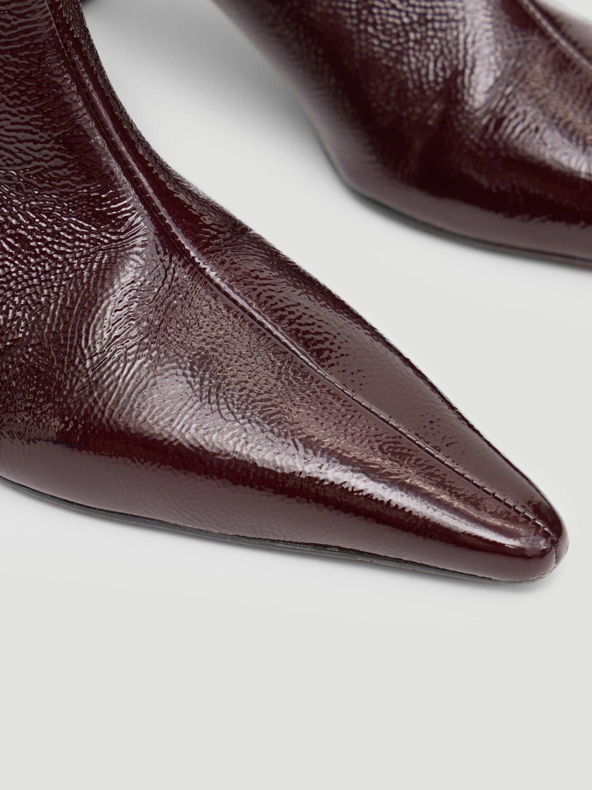 Katlynn Leather Patent Kneehigh Boots