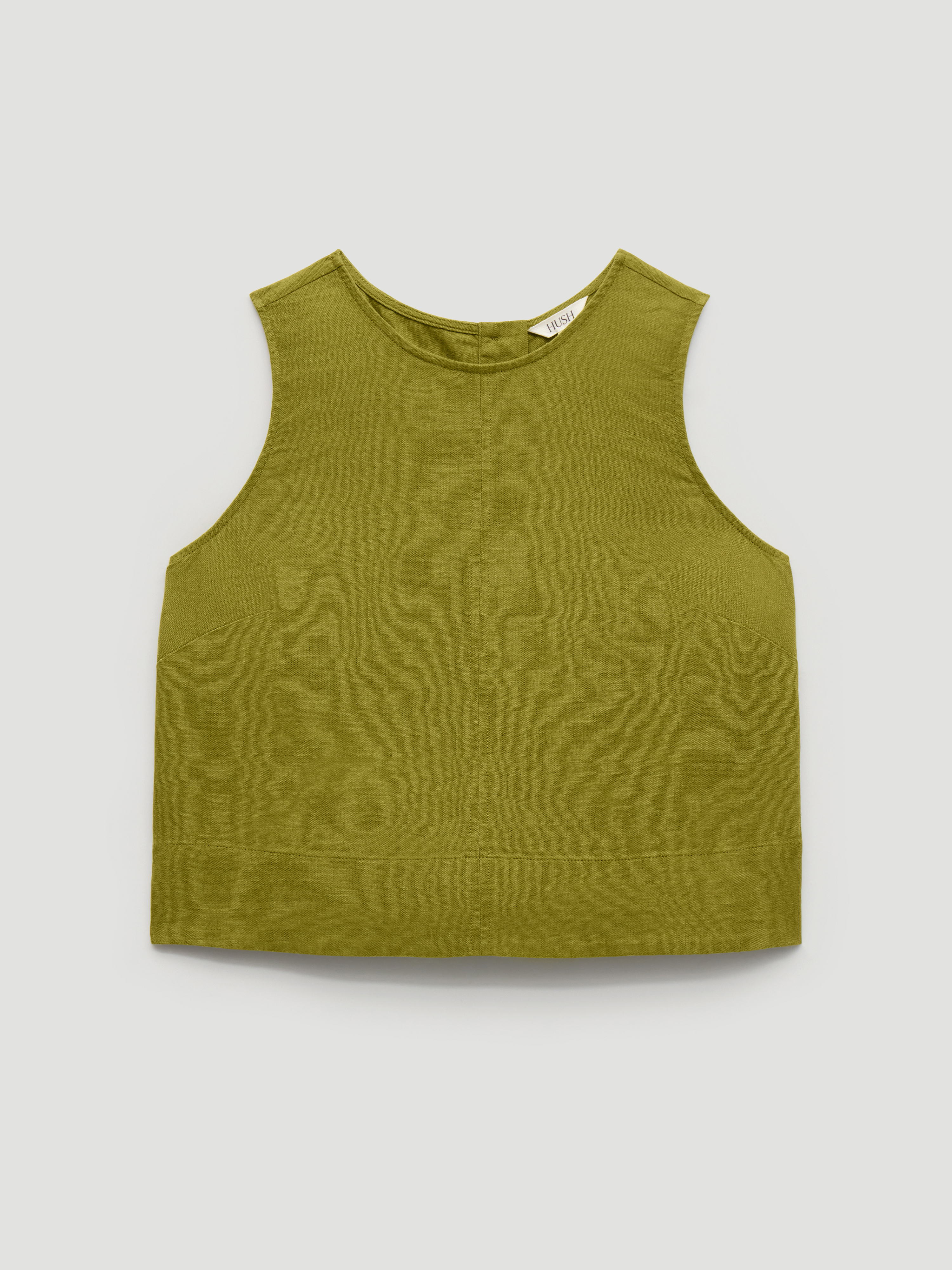 Vera Linen Blend Shell Top