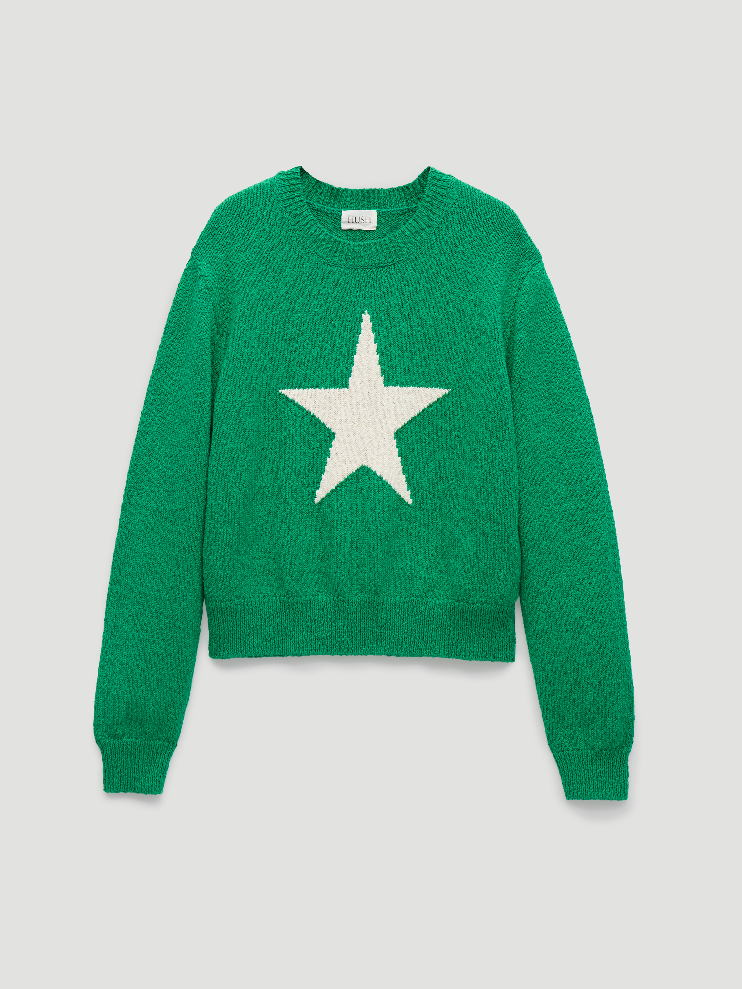 Hallie Crew Neck Star Graphic Jumper