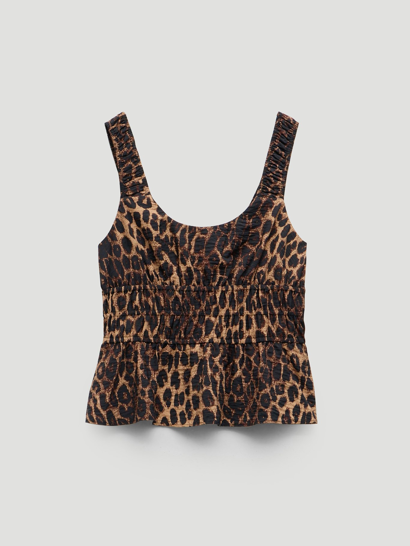 014892-4604-07 Ozra Gathered Straps Top