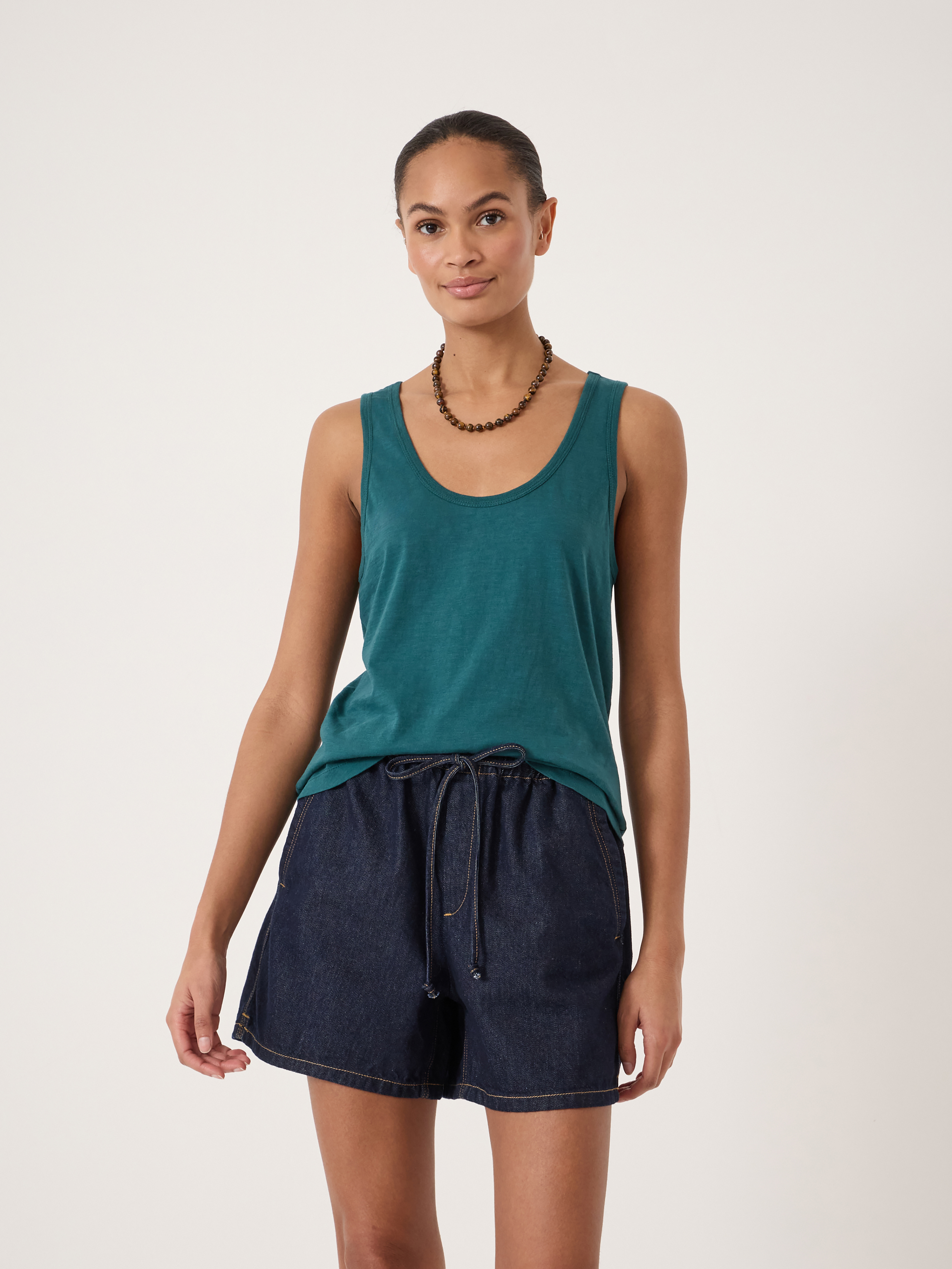 Cotton Slub Tank Top