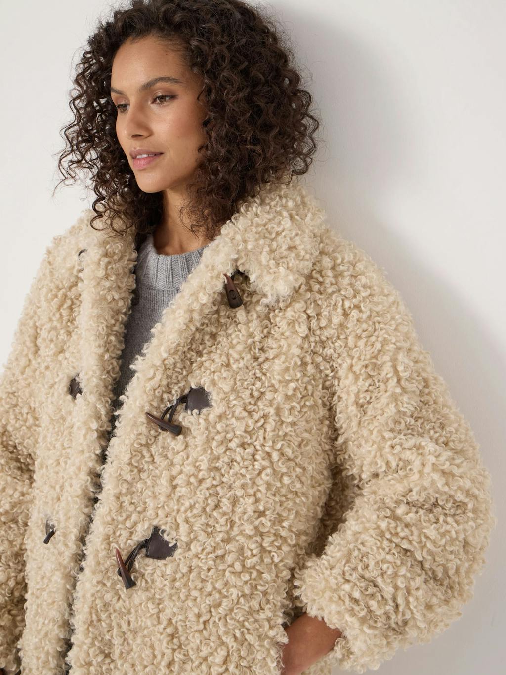 014097-0217-04 Teddy Duffle Coat (Off White)