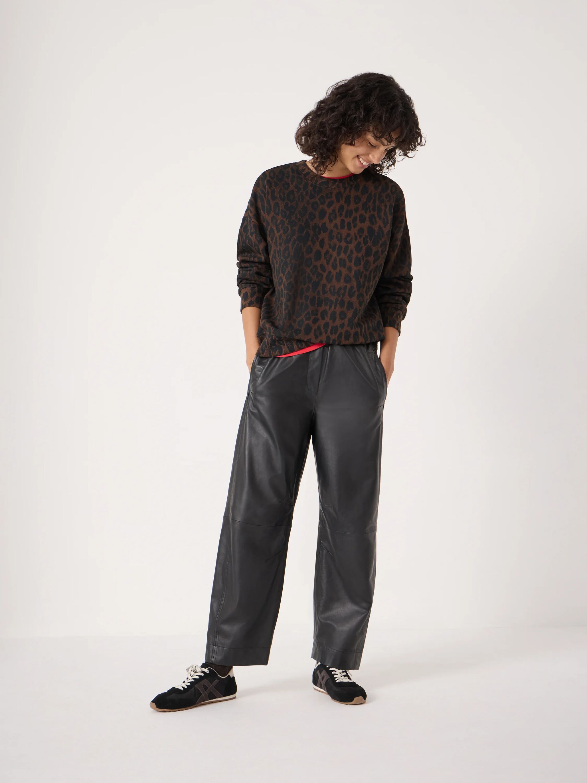 Leopard Print Sweatshirt