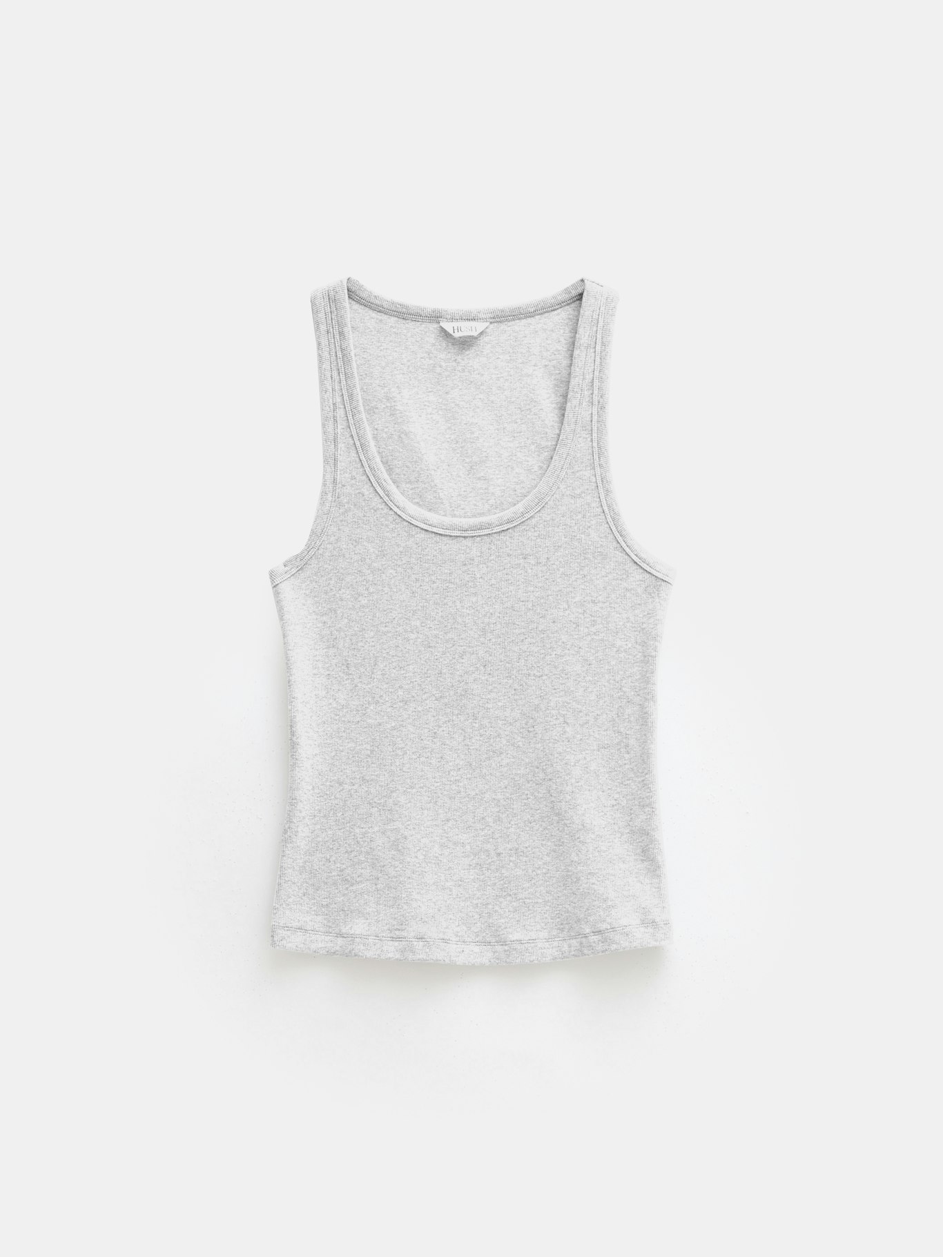 012669-4801-07 Scoop Neck Ribbed Vest