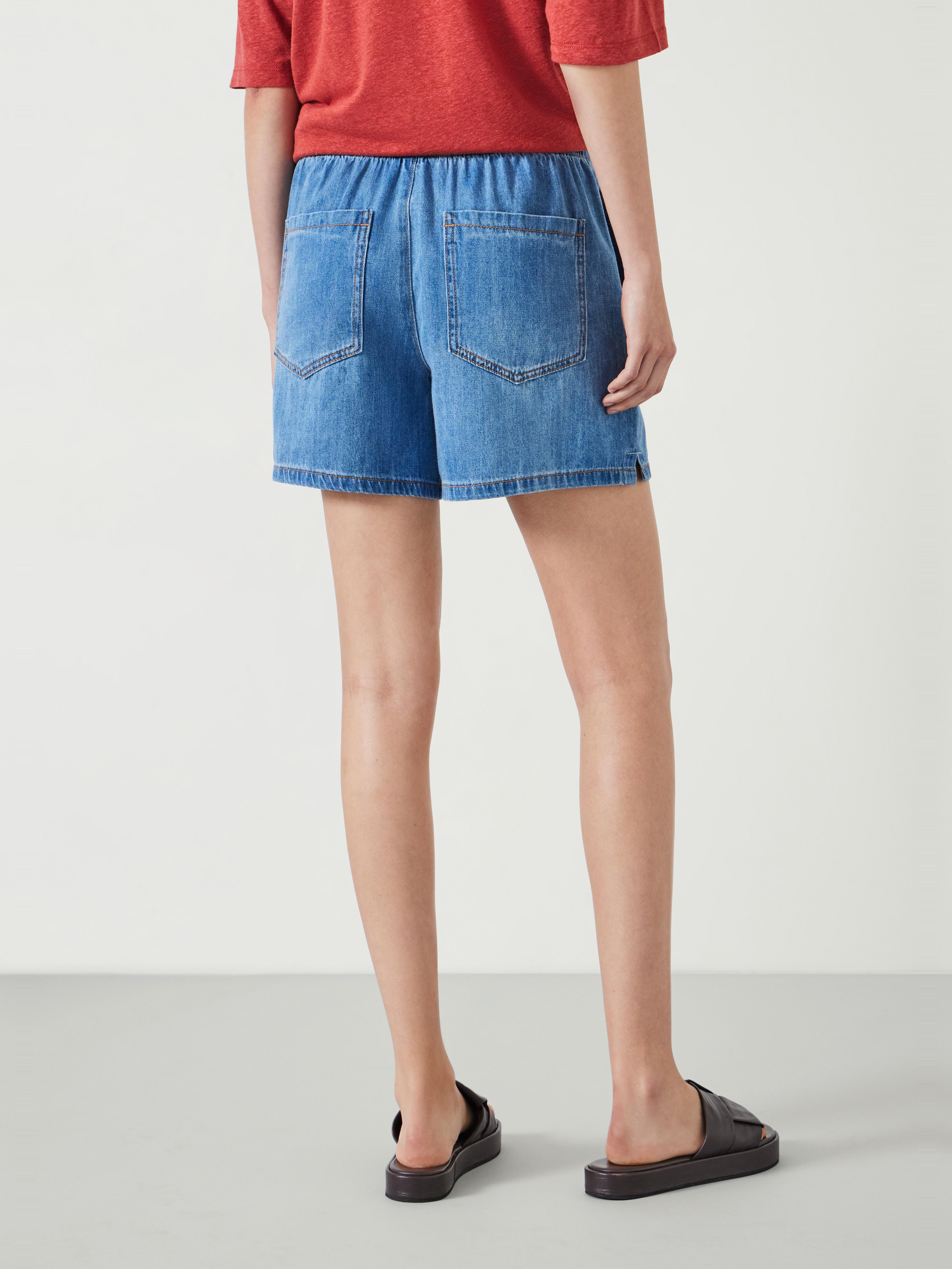 Betty Denim Pull On Shorts