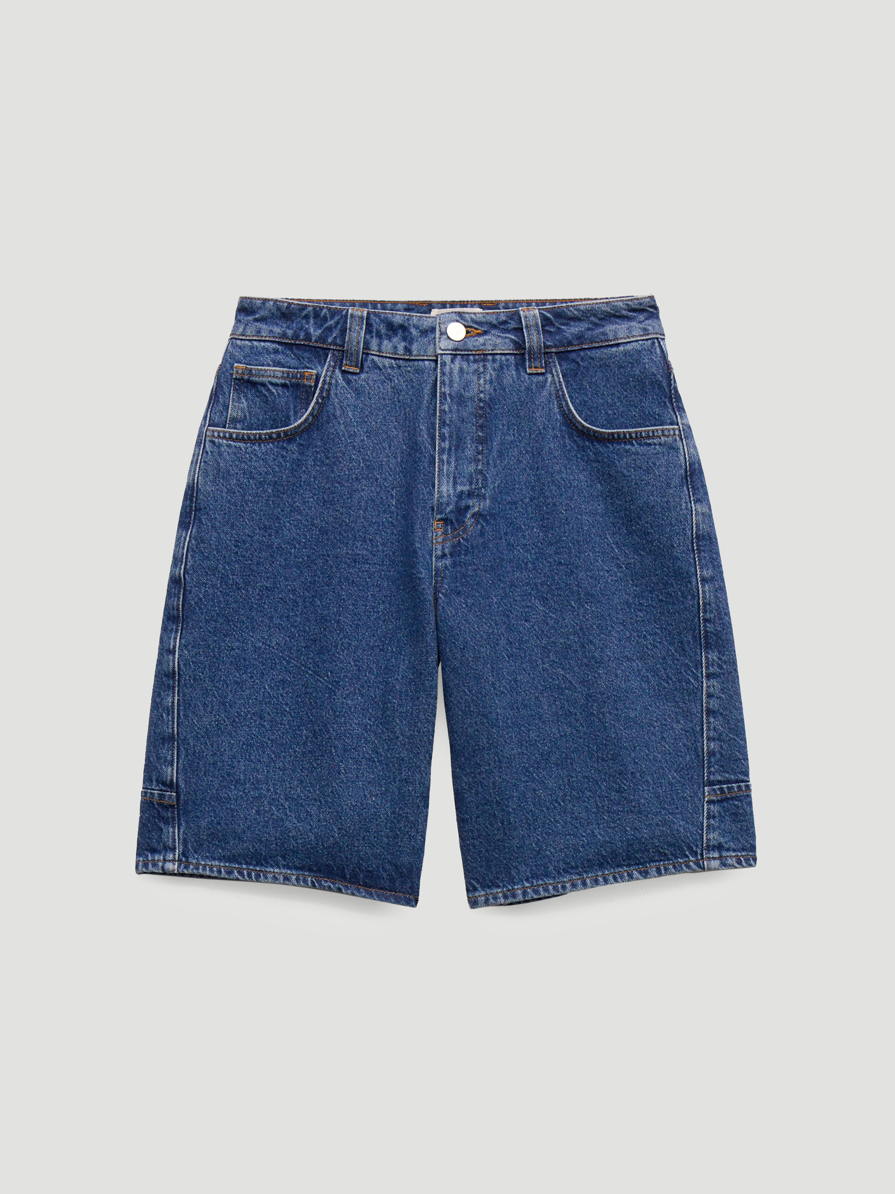 Bree Long Denim Shorts